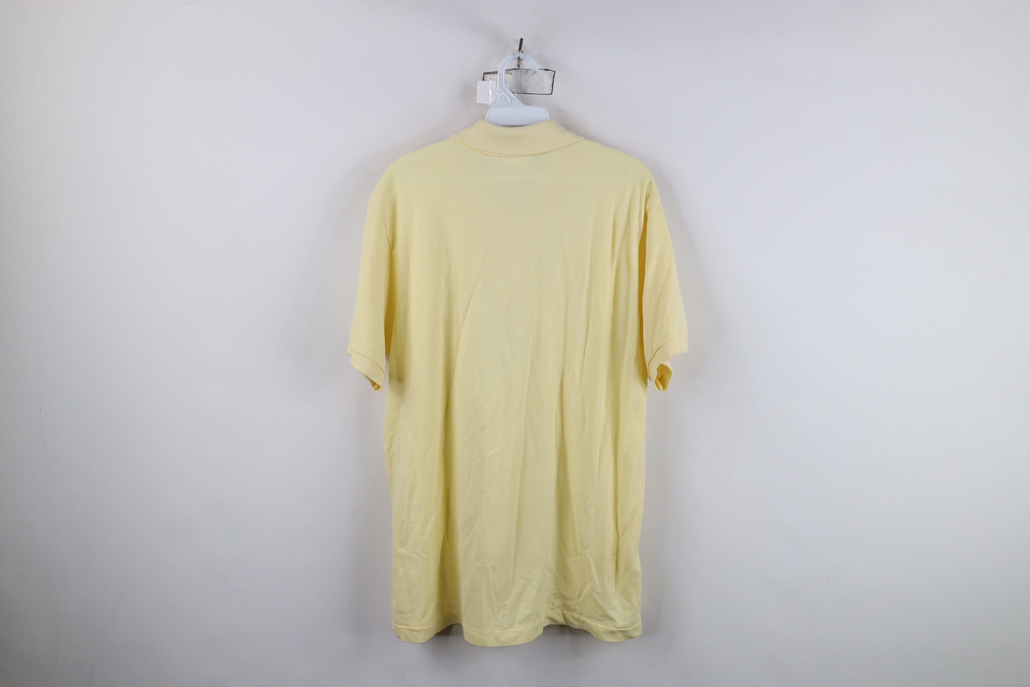 Lacoste Vintage Lacoste Faded Croc Logo Pique Cotton Golf Polo Shirt Size US XL / EU 56 / 4 - 11 Thumbnail