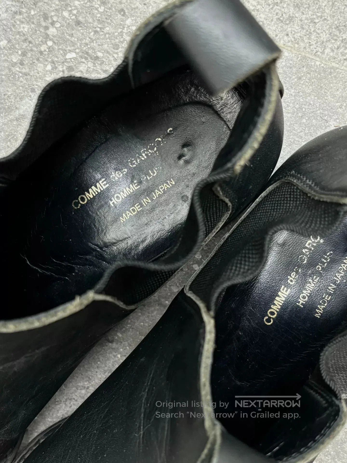Comme des Garcons Homme Plus comme des garcons hommeplus pointed chelsea boots. Size US 8.5 / EU 41-42 - 6 Thumbnail