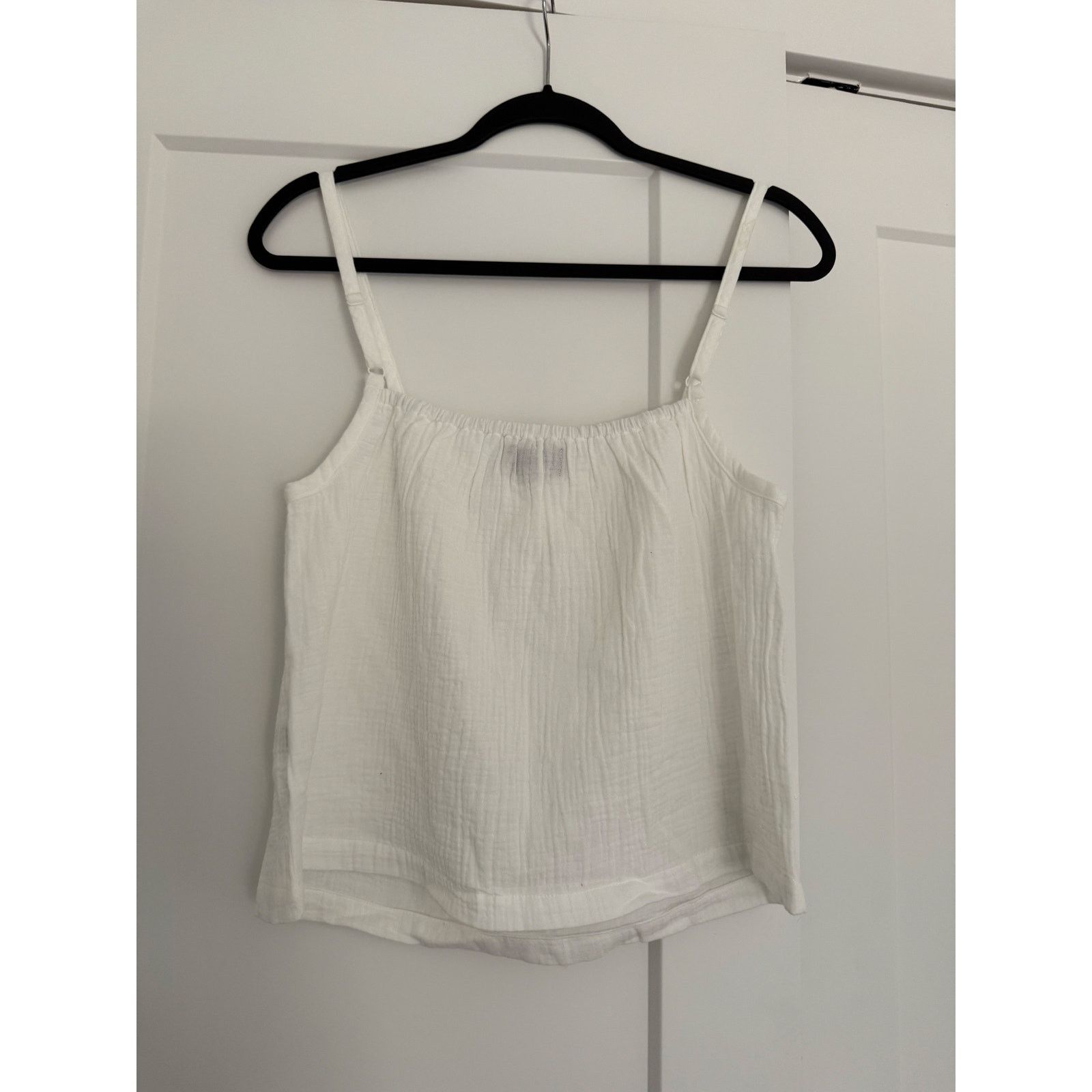 MONROW New Monrow Cotton Gauze Tank Top Small $144 Size S / US 4 / IT 40 - 9 Thumbnail