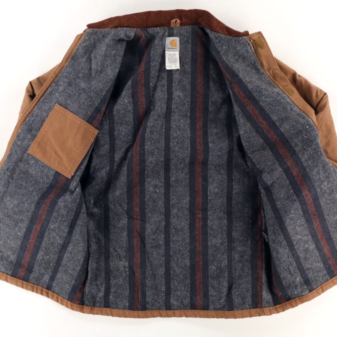 Carhartt Carhartt C04 Blanket Traditional Duck Solid Long Sleeve Jacket Brown Men's 44 Size US S / EU 44-46 / 1 - 3 Thumbnail