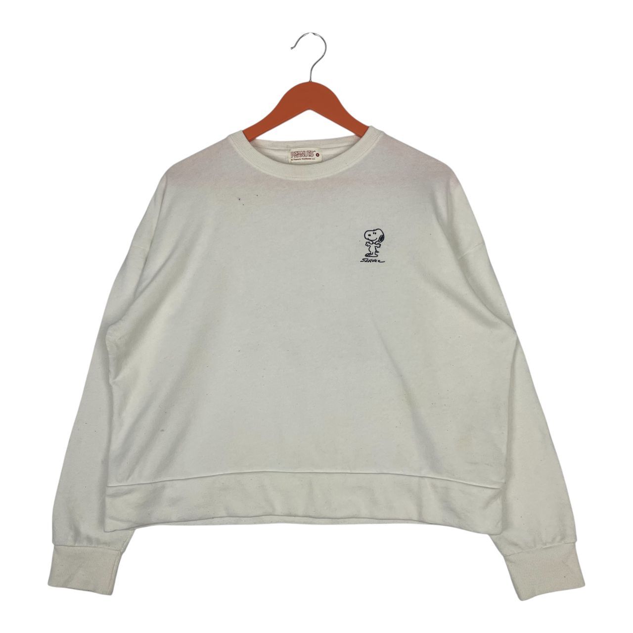 Peanuts Vintage Peanuts Snoopy Backhit Printed Pullover Sweatshirt Size S / US 4 / IT 40 - 2 Thumbnail