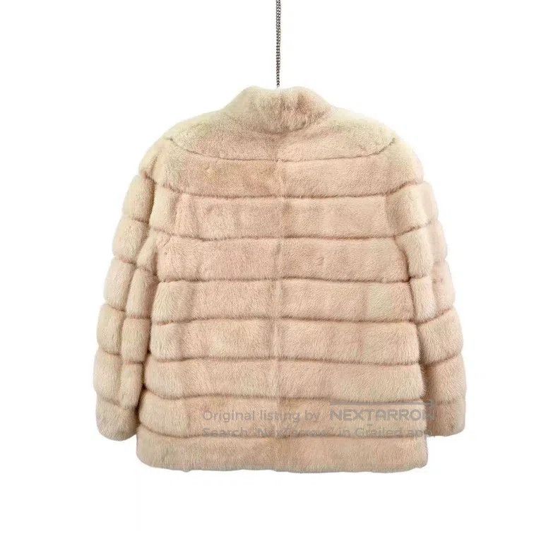 Other Fendi Cotton/acetate fiber light brown mink fur short coat Size XS / US 0-2 / IT 36-38 - 2 Thumbnail