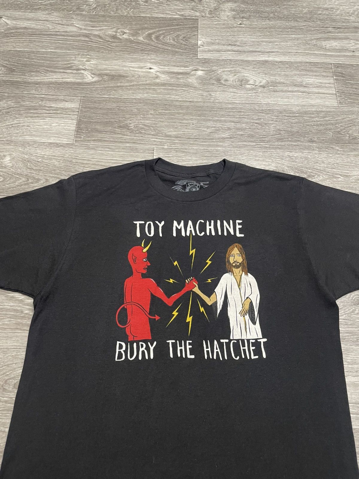 Toy Machine Vintage Toy Machine Bury The Hatchet Jesus SK8 T-Shirt Size US M / EU 48-50 / 2 - 2 Thumbnail