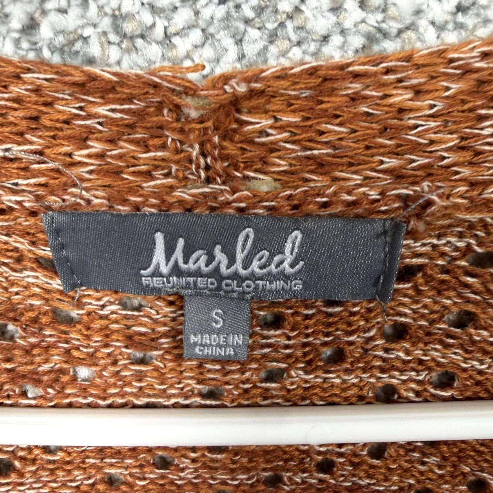 Vintage VINTAGE Marled Reunited Clothing Cardigan SweatER? Size S / US 4 / IT 40 - 5 Thumbnail