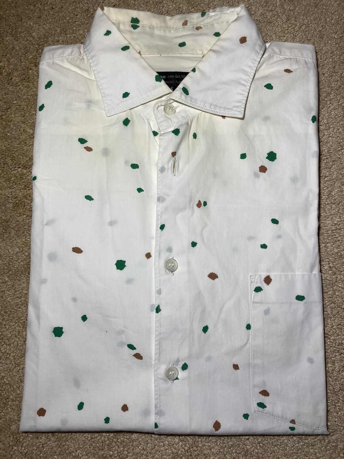 SS11 Comme Des Garcons Homme Plus Paint Splatter Dot