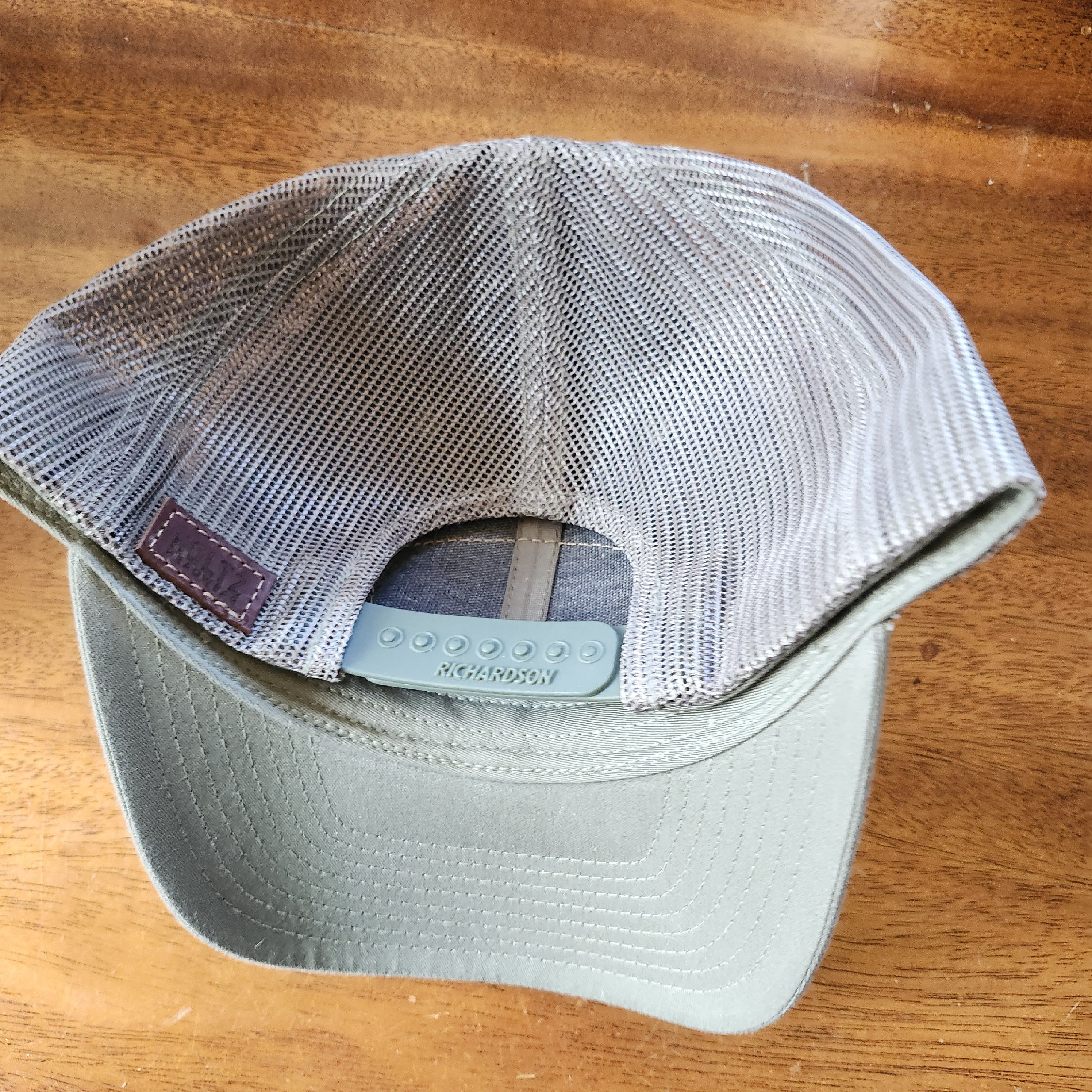 Richardson Richardson 772 Trucker Hat Green Snapback Certified Leather Size ONE SIZE - 3 Thumbnail