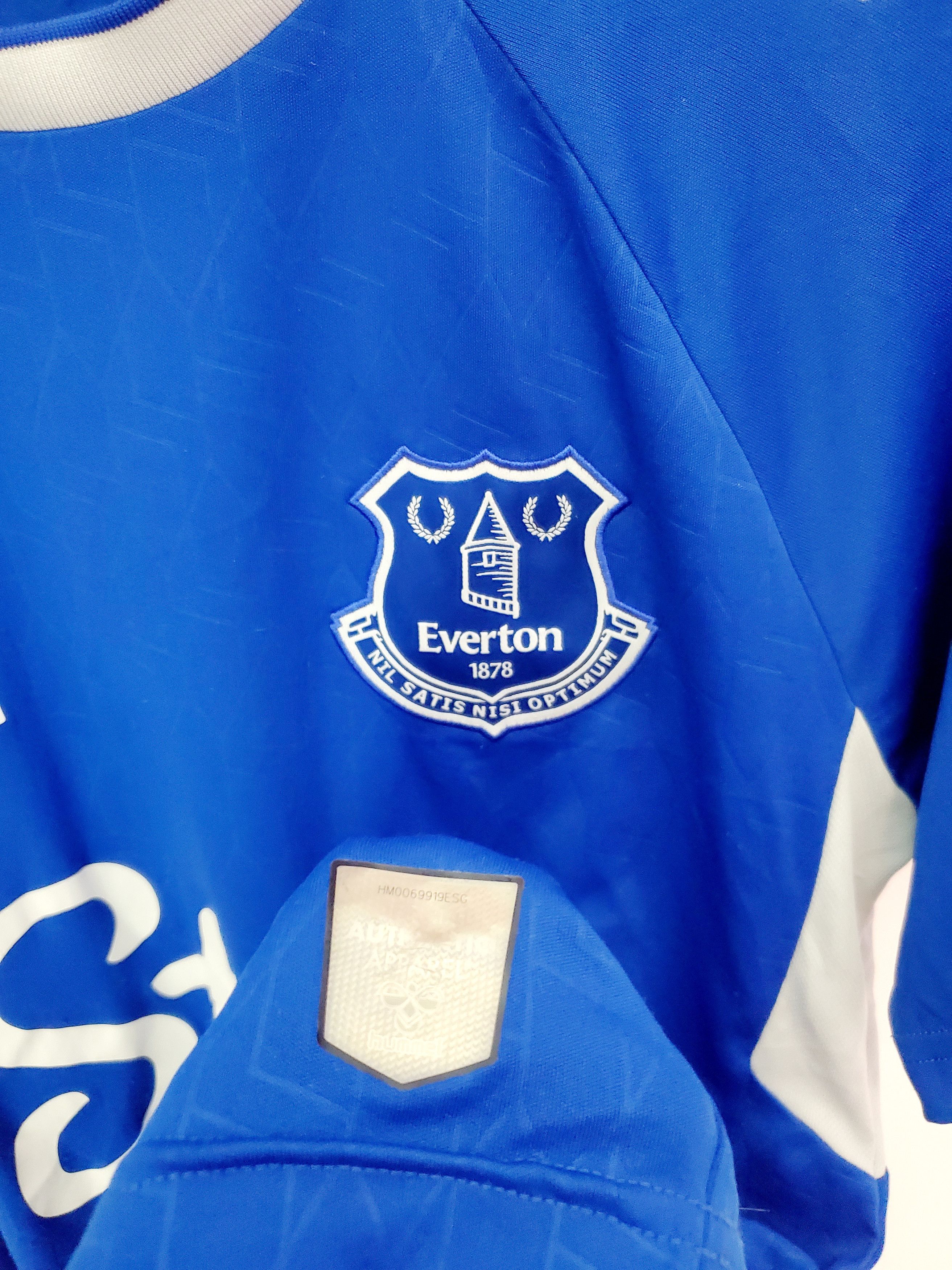 Hummel Everton FC 2022/23 home football shirt jersey size S Size US S / EU 44-46 / 1 - 3 Thumbnail