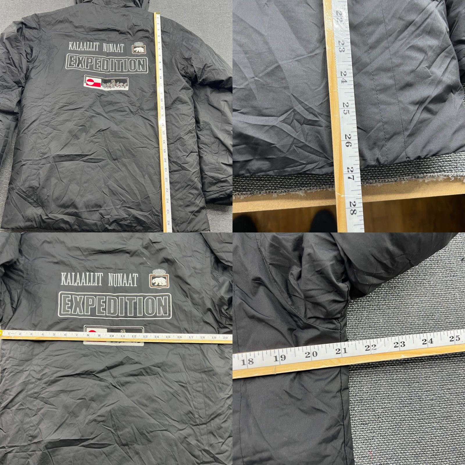 Bogner Bogner Jacket Mens 48 Black Hooded Puffer Greenland Expedition Kanglait Kalaallit Nunaat Size US M / EU 48-50 / 2 - 10 Thumbnail