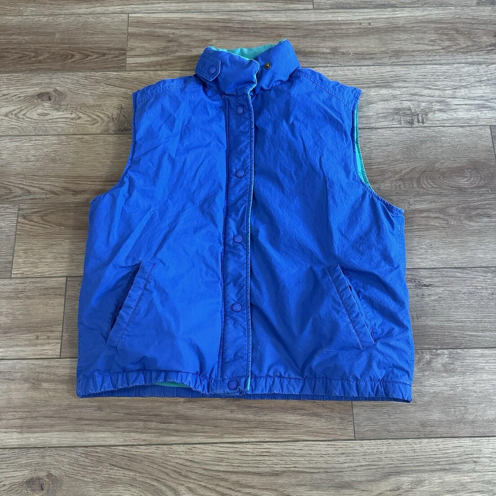 Eddie Bauer Vintage 90s Eddie Bauer Goose Down Vest Gorpcore Size US L / EU 52-54 / 3 - 1 Thumbnail