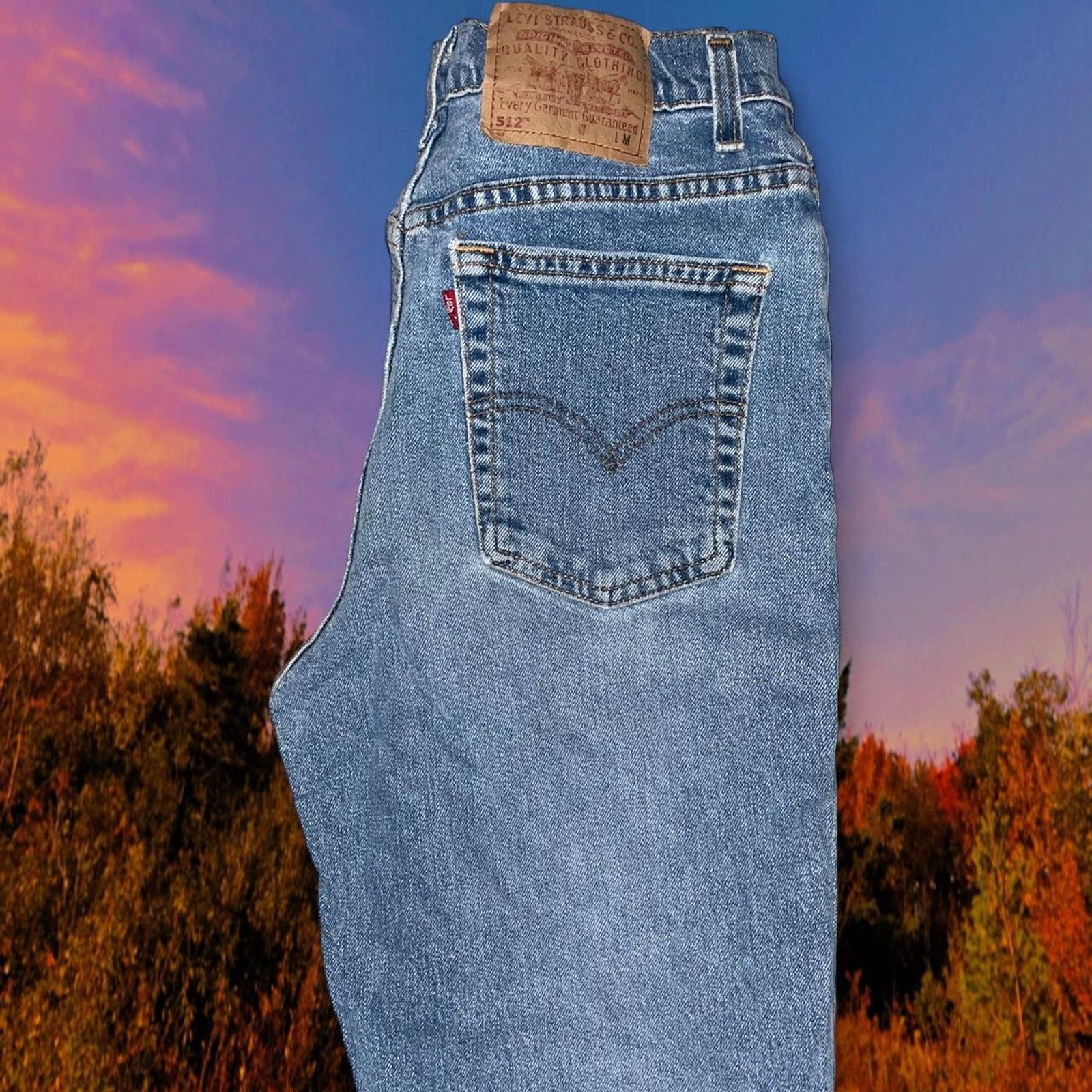 Levi's Levis 512 jeans in washed Size US 30 / EU 46 - 1 Thumbnail