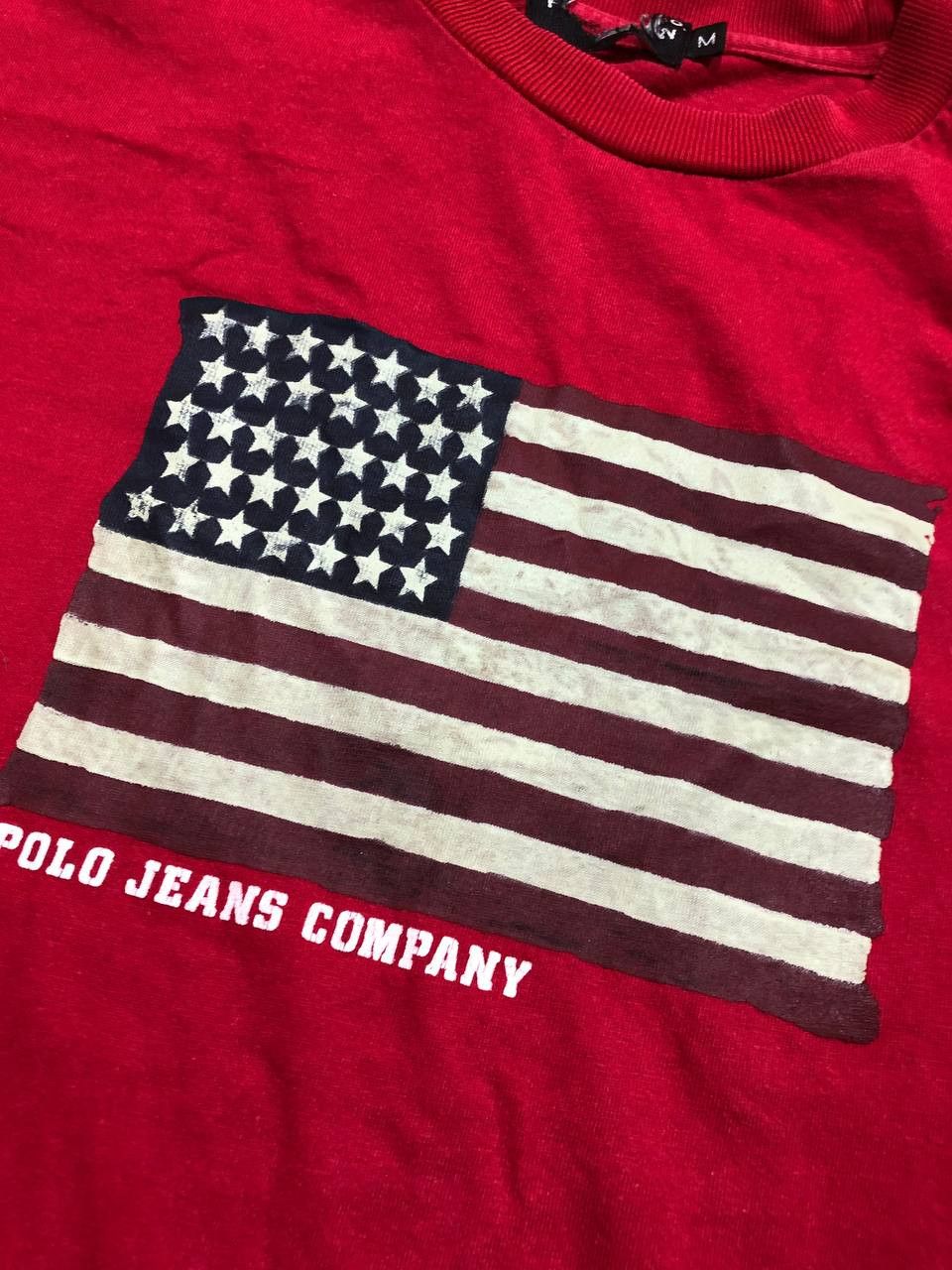 Polo Ralph Lauren Polo Jeans Ralph Lauren American Flag Short Sleeve Tee Size US M / EU 48-50 / 2 - 16 Thumbnail