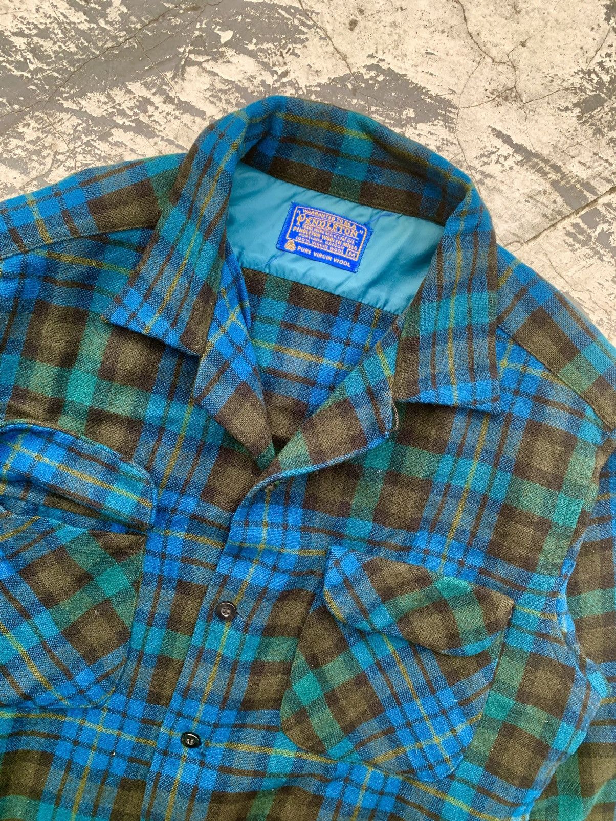 Pendleton 60’s Vintage Pendleton Flannel Virgin Wool Size US M / EU 48-50 / 2 - 5 Thumbnail