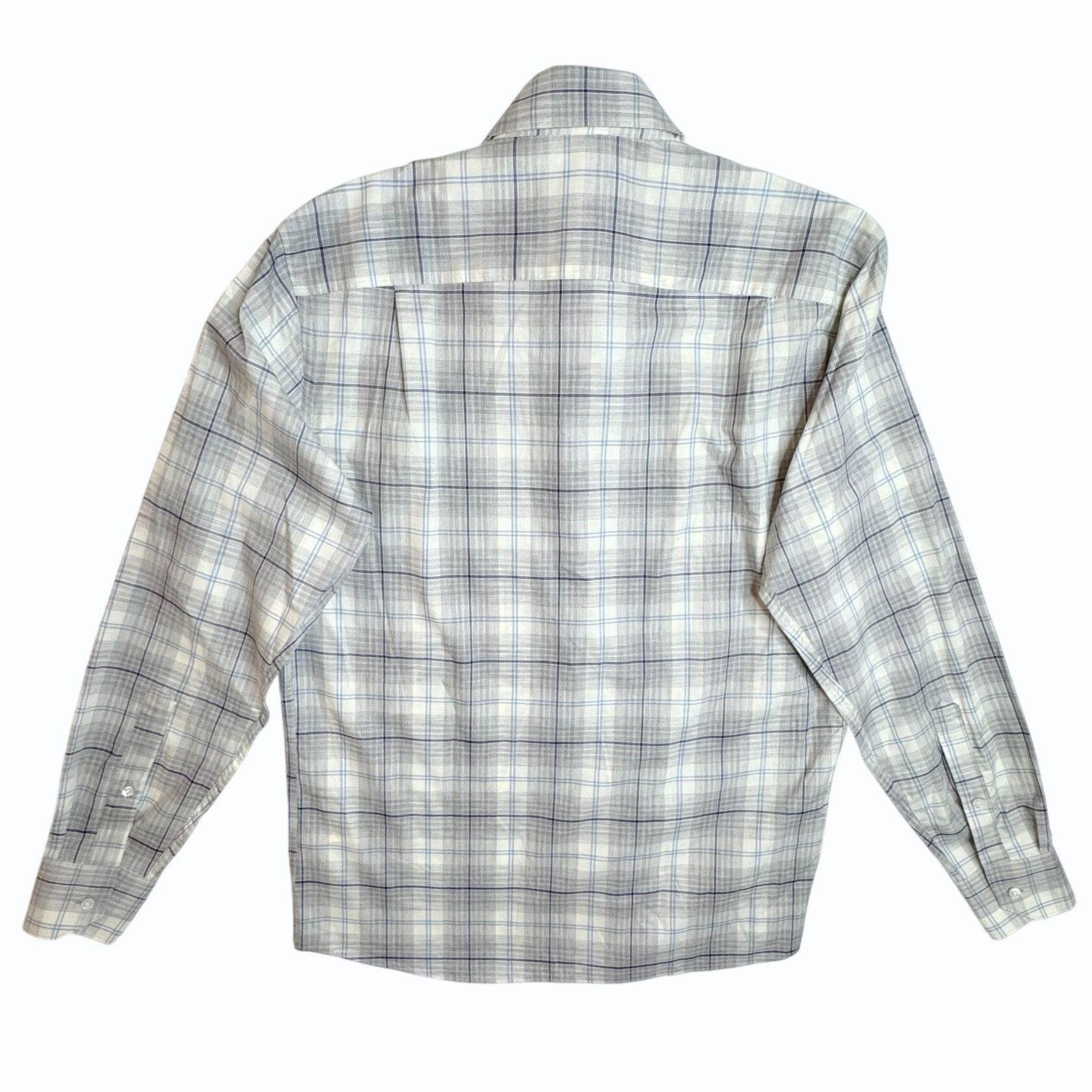 Peter Millar Crown Crafted Shirt Size M Flex Finish Plaid Gr