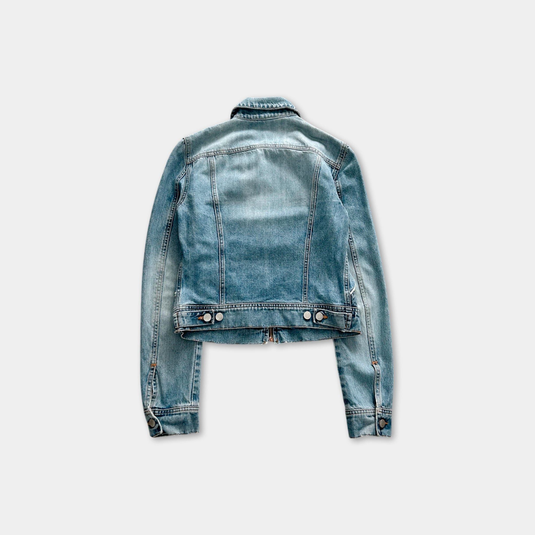 Richmond Denim Richmond Union Jack Denim Jacket Size S / US 4 / IT 40 - 4 Thumbnail