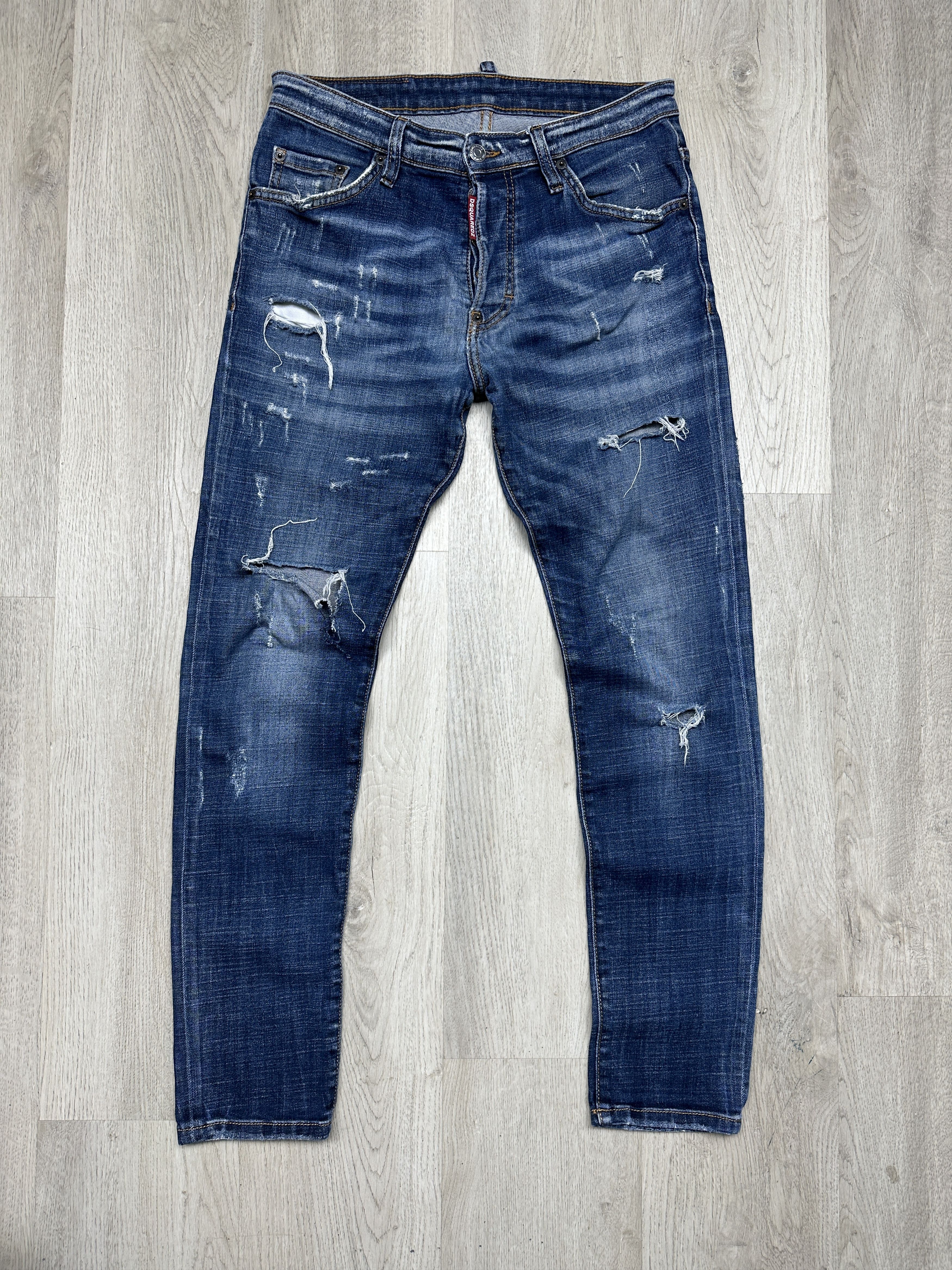 Dsquared2 Dsquared2 Tidy Biker Mens Denim Pants Jeans Size US 28 / EU 44 - 1 Thumbnail