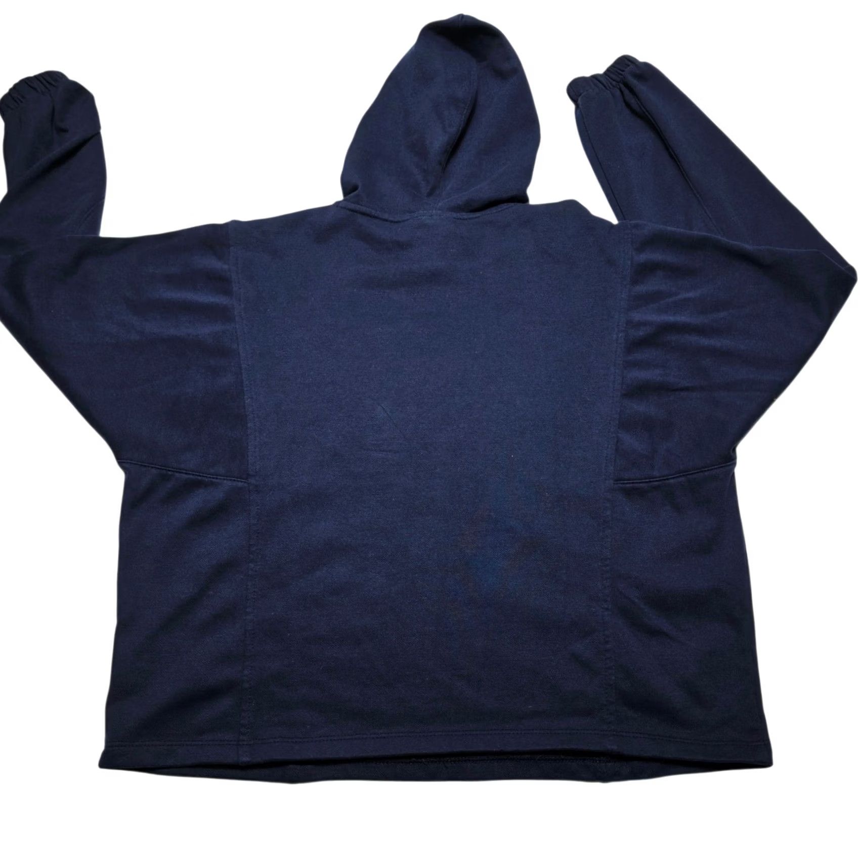 Vintage Columbia Trek Women Lightweight Cropped Hoodie Size Small Navy Blue Size S / US 4 / IT 40 - 4 Thumbnail