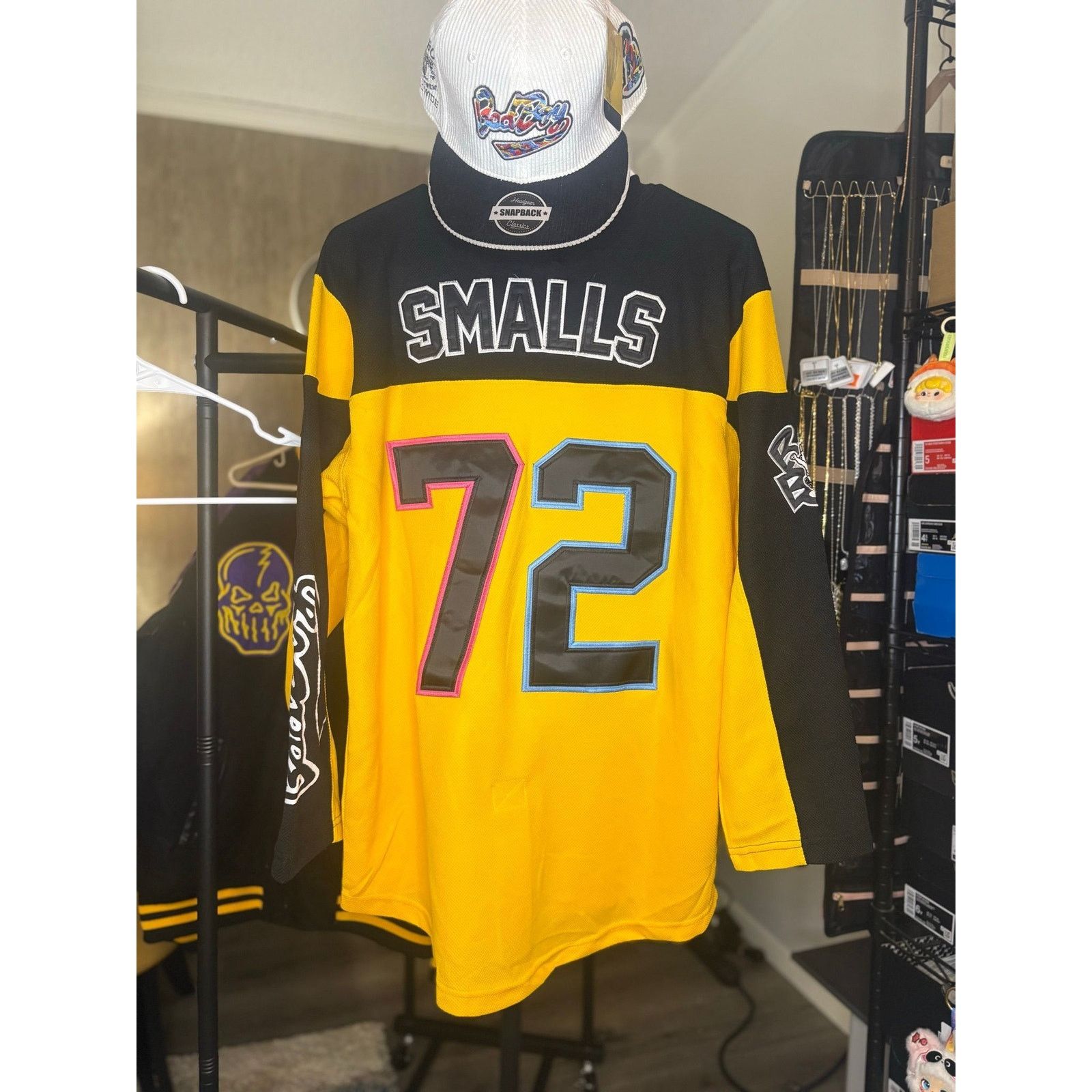 Other NWT SZ M - Biggie Smalls Hockey Jersey & Dad Biggie Hat Size US M / EU 48-50 / 2 - 2 Thumbnail