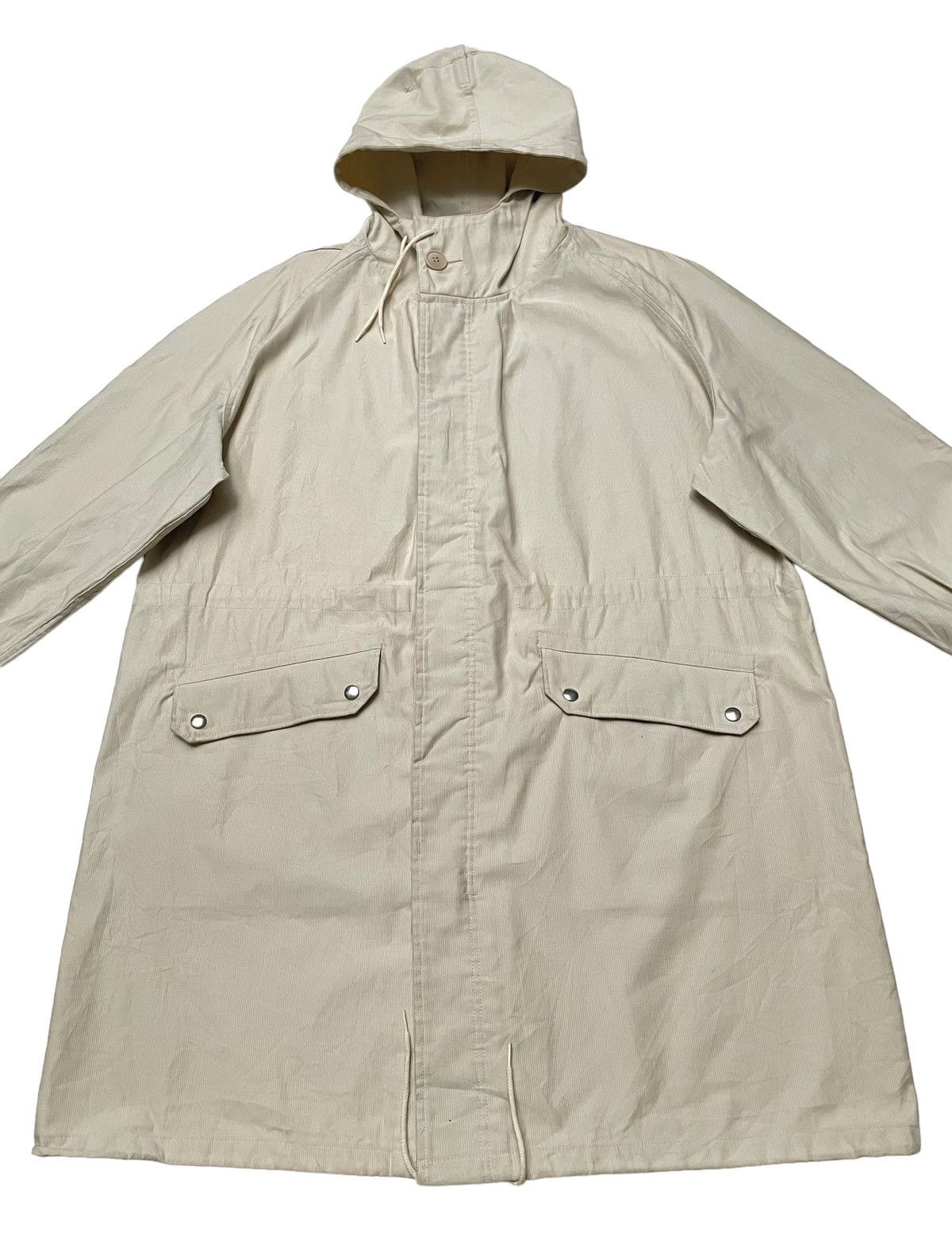 A.P.C. Vintage Brand A.P.C Hoodie Parka 1990s Size US XL / EU 56 / 4 - 4 Thumbnail