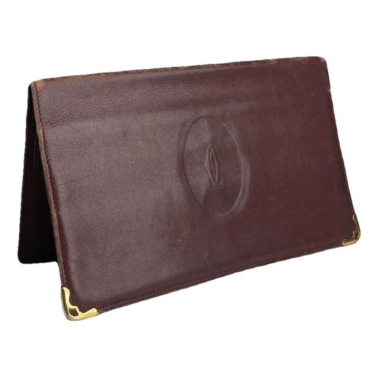 Cartier Burgundy Patent Leather Purse Size ONE SIZE - 1 Thumbnail