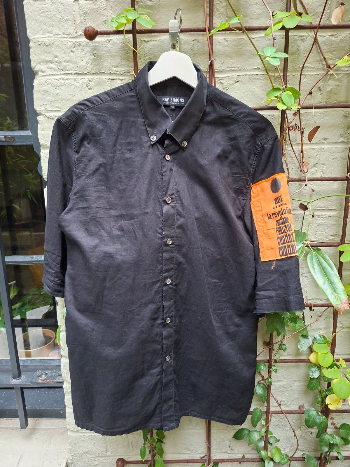 Raf Simons SS2002 Patched Shirt Size US M / EU 48-50 / 2 - 1 Thumbnail