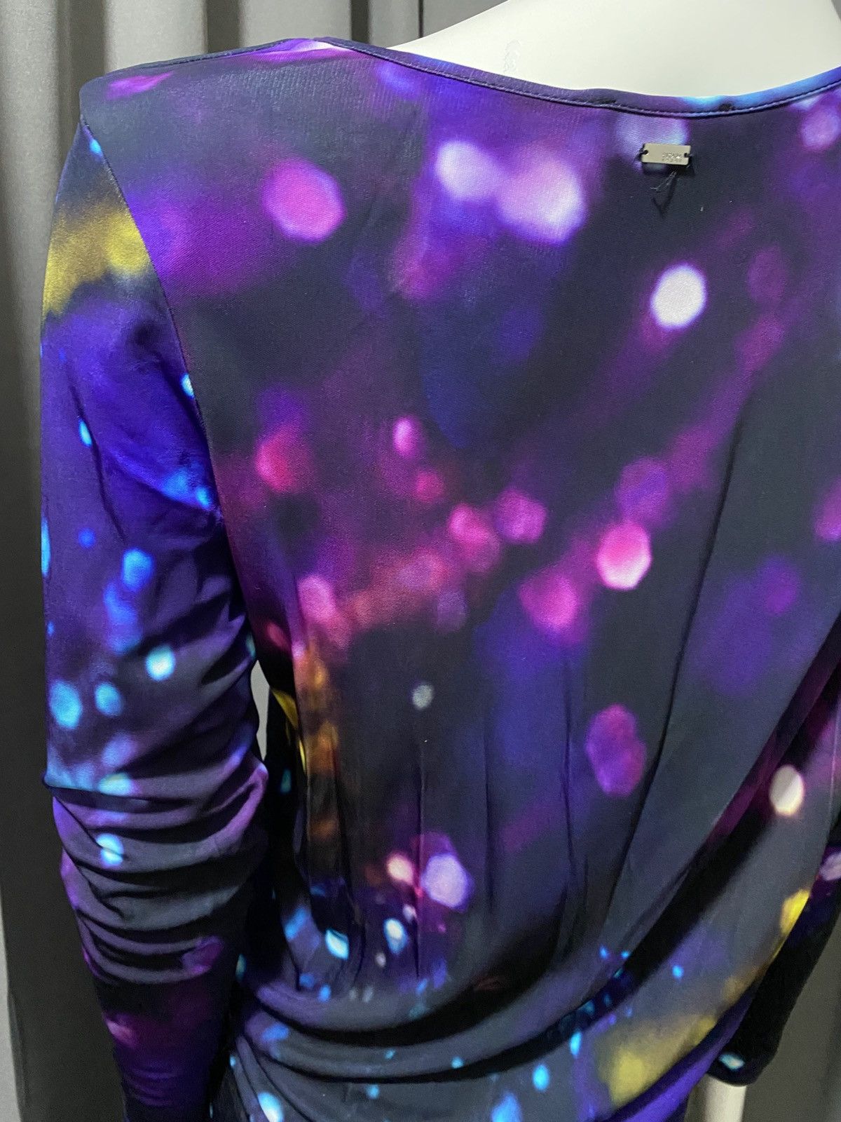 Escada Sport Escada- Sparkle Universe Midi Dress Size M / US 6-8 / IT 42-44 - 6 Thumbnail