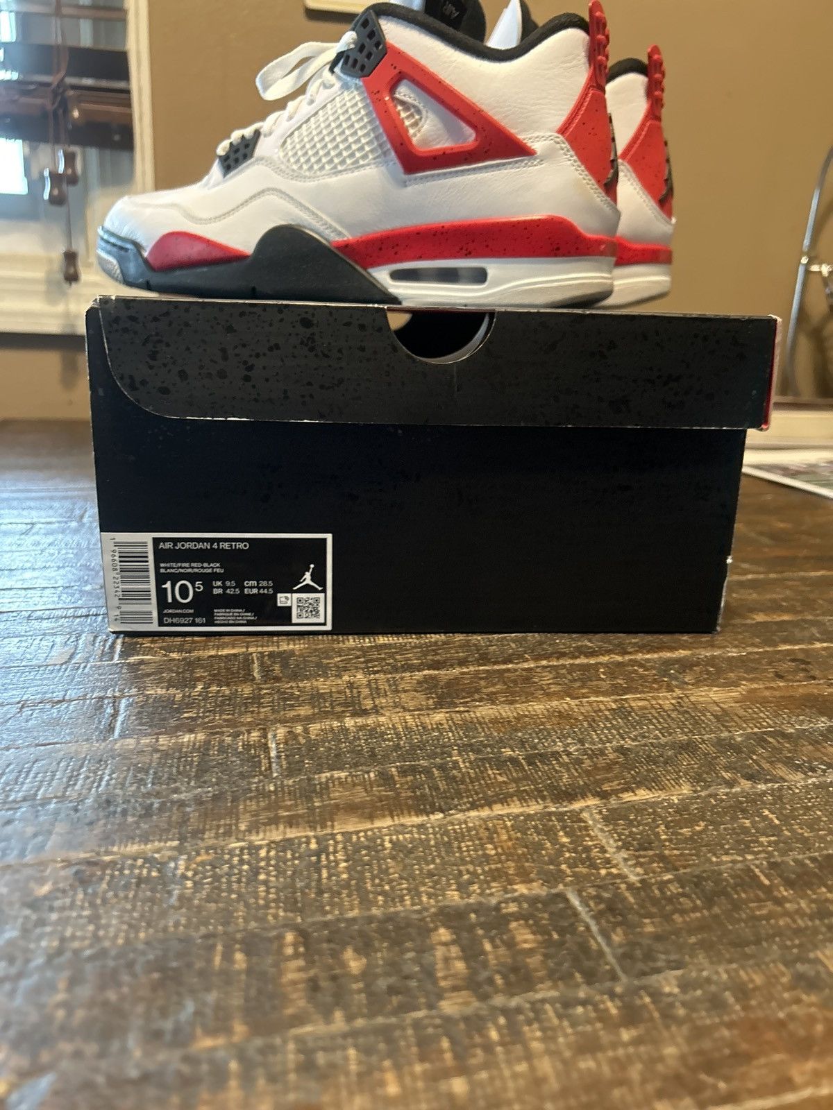 Jordan Brand Jordan 4 red cements retros Size US 10.5 / EU 43-44 - 4 Thumbnail
