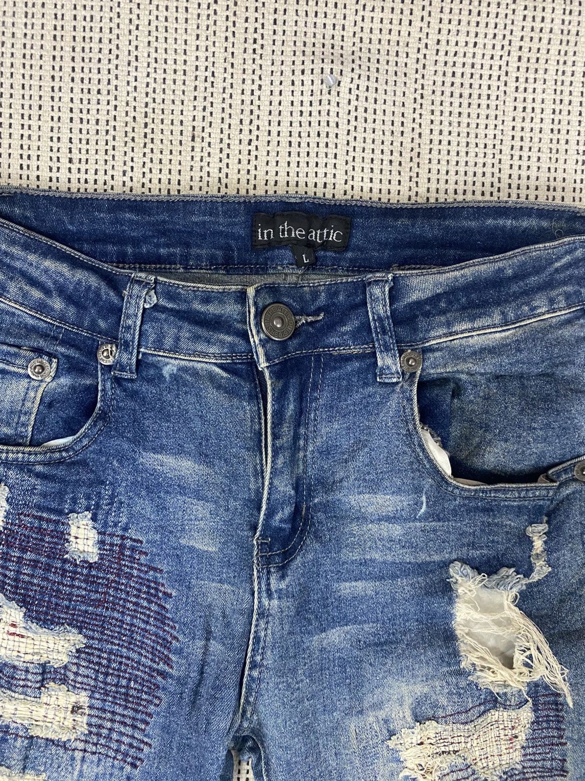 In The Attic In the Attic Vintage / Rare Streetwear Piece – Unique Style, Size US 30 / EU 46 - 4 Thumbnail