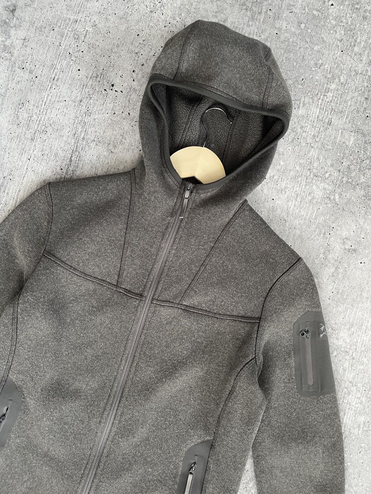 Arc'teryx Arc'teryx Covert Fleece Hoodie Dark Full Zipper Jacket Size M / US 6-8 / IT 42-44 - 6 Thumbnail