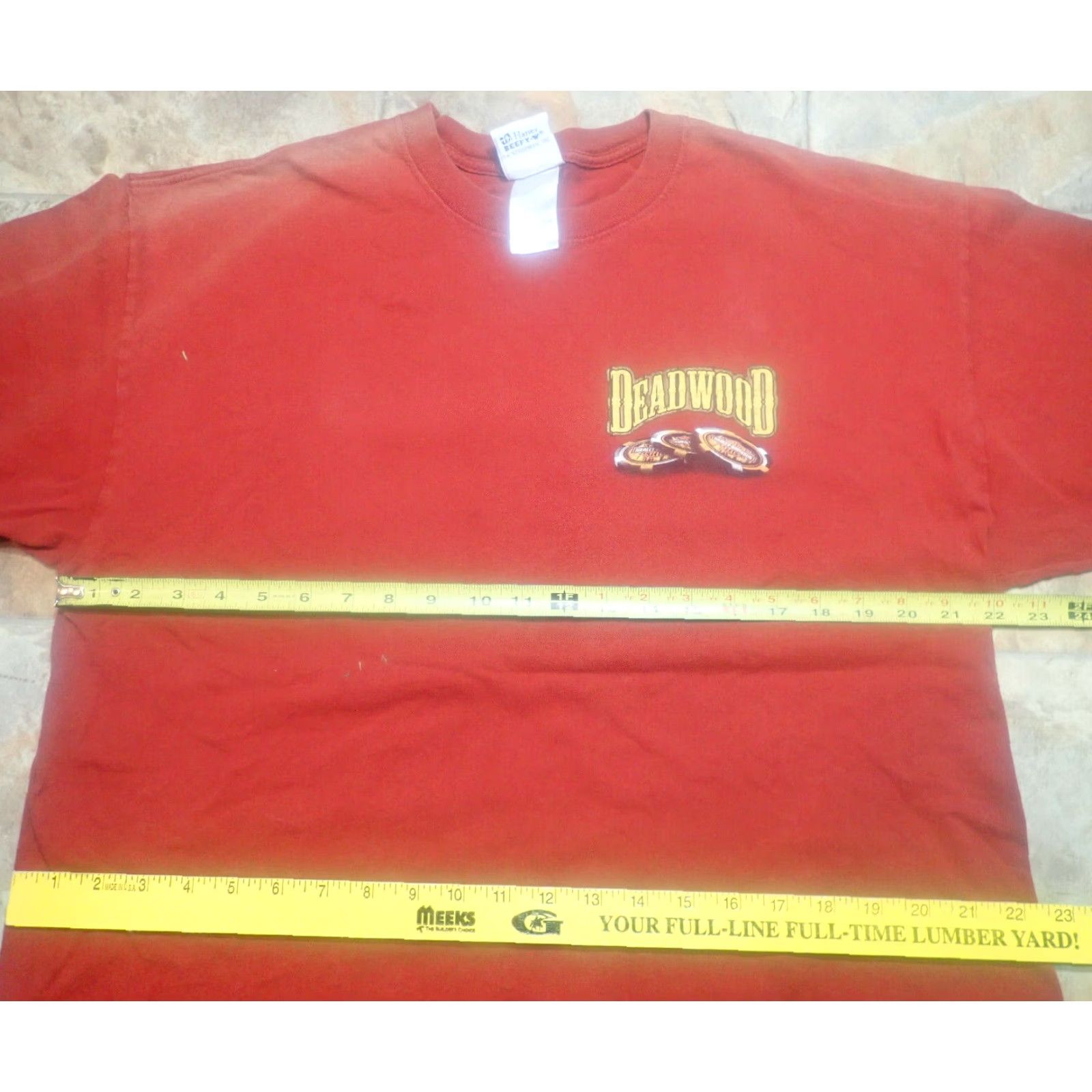 Harley Davidson VINTAGE Harley-Davidson Tee T-Shirt XL Men Harley-Davidson Deadwood Sturgis USA Made Biker Size US XL / EU 56 / 4 - 6 Thumbnail