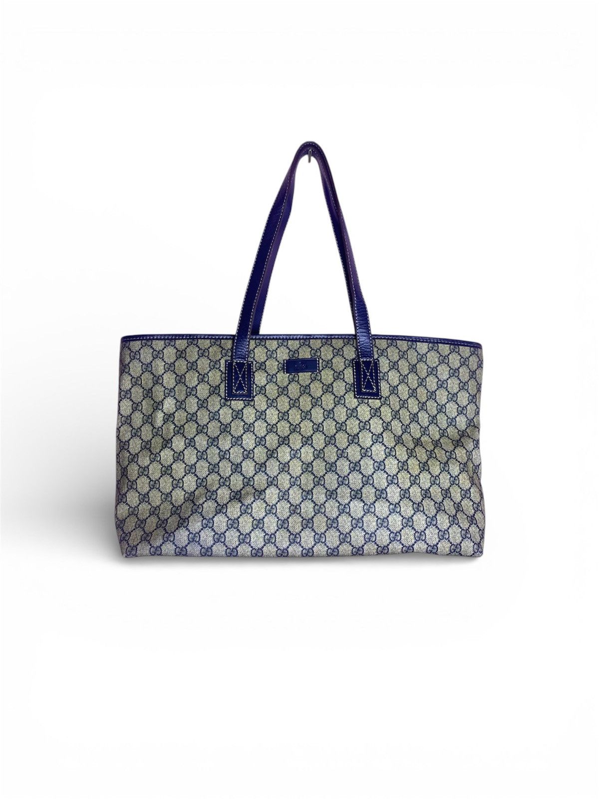 Gucci GUCCI GG Canvas with Leather Large tote bag Size ONE SIZE - 1 Thumbnail
