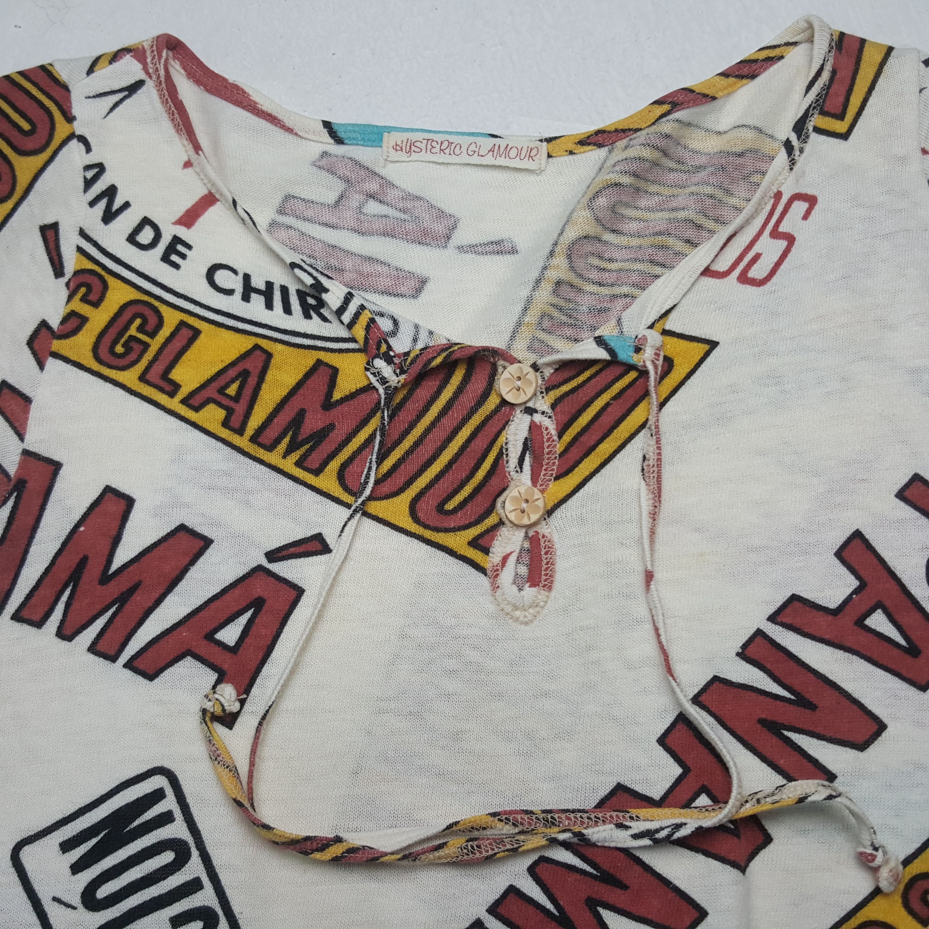 Hysteric Glamour × Japanese Brand × Vintage Vintage Hysteric Glamour Japanese Brand Long Sleeve Tshirt Size XS / US 0-2 / IT 36-38 - 5 Thumbnail