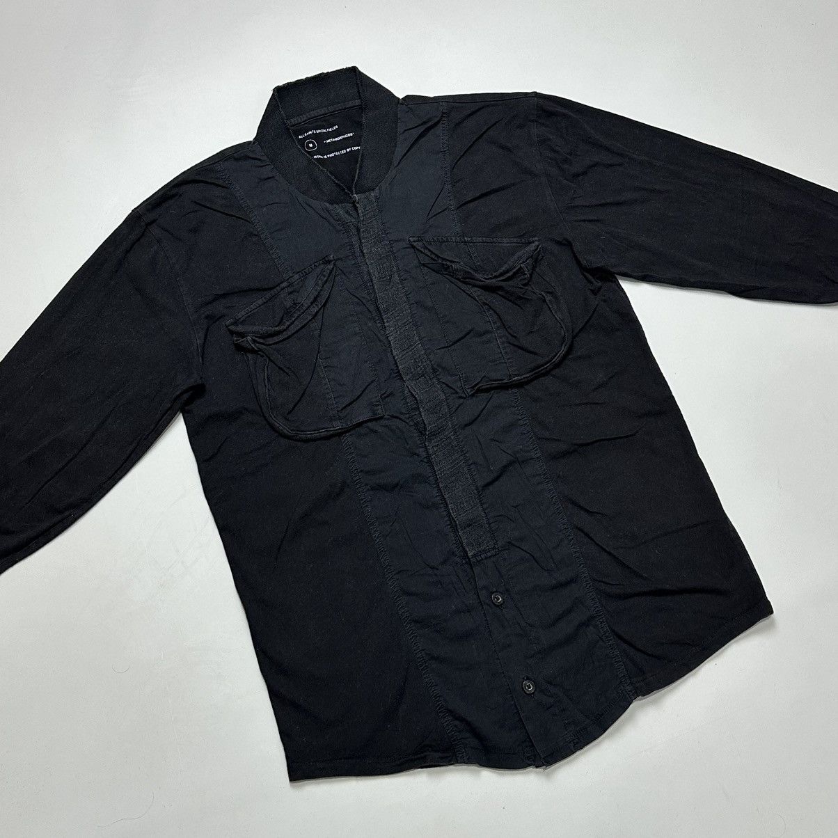 Allsaints AllSaints spitalfileds Metamorphosis 1/3 Sleeve Shirt Size US M / EU 48-50 / 2 - 2 Thumbnail