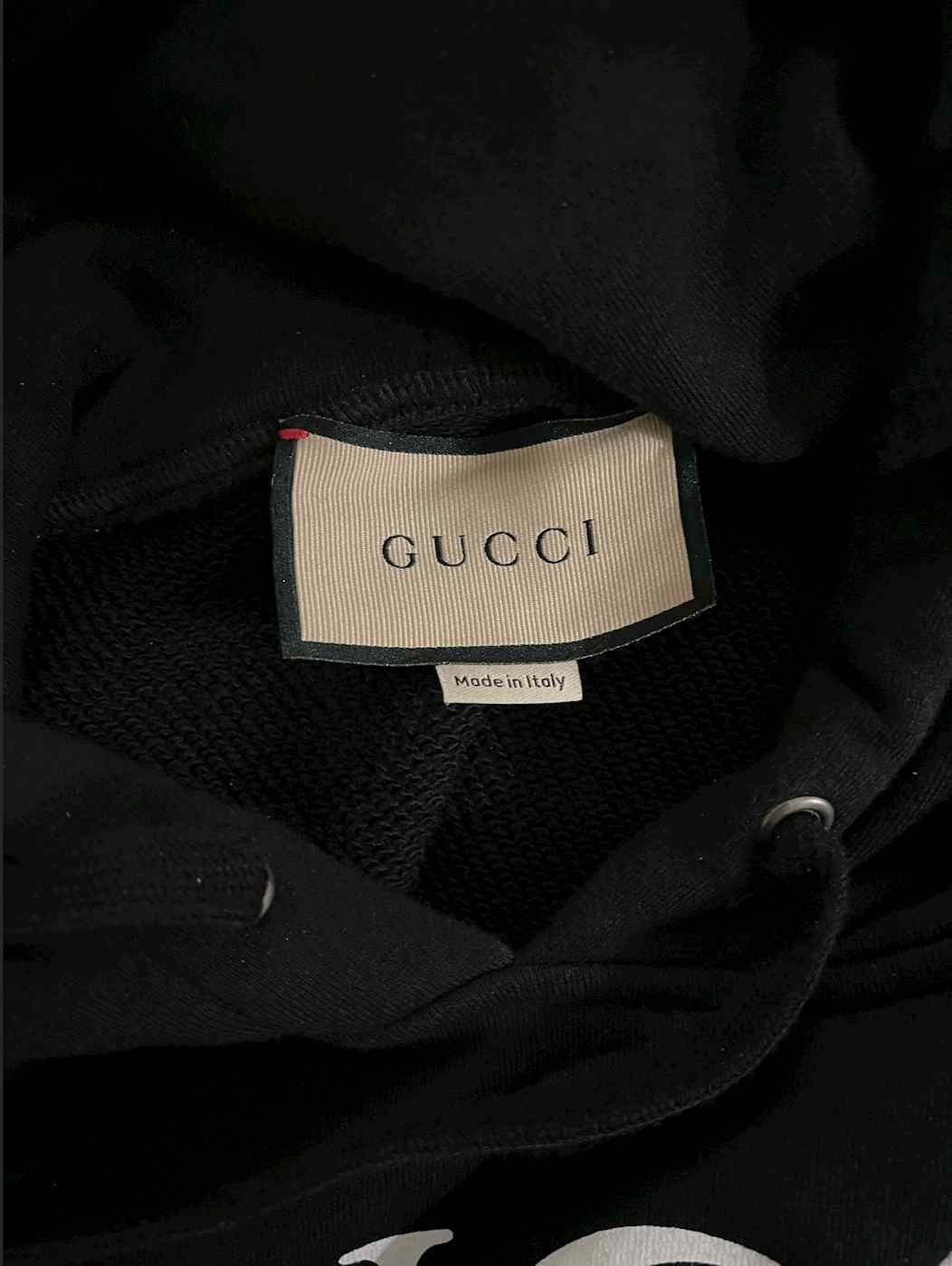 Gucci Gucci Black GG Logo Hoodie (S) Size US S / EU 44-46 / 1 - 4 Thumbnail