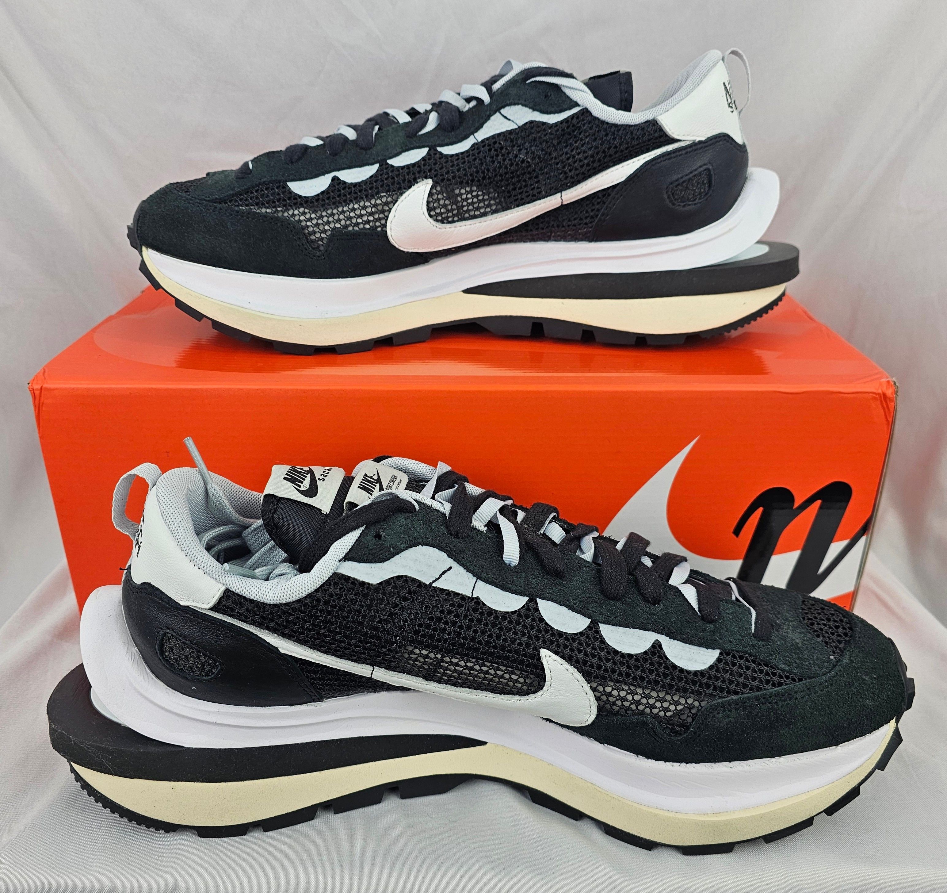 Nike × Sacai Nike x Sacai VaporWaffle Black White Men's Size 13 US NEW Size US 13 / EU 46 - 2 Thumbnail