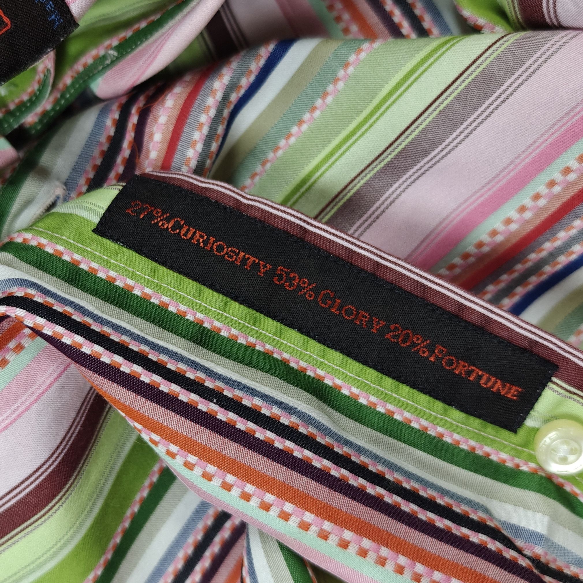Etro Etro Striped Shirt Italy size 42 Size US L / EU 52-54 / 3 - 8 Thumbnail