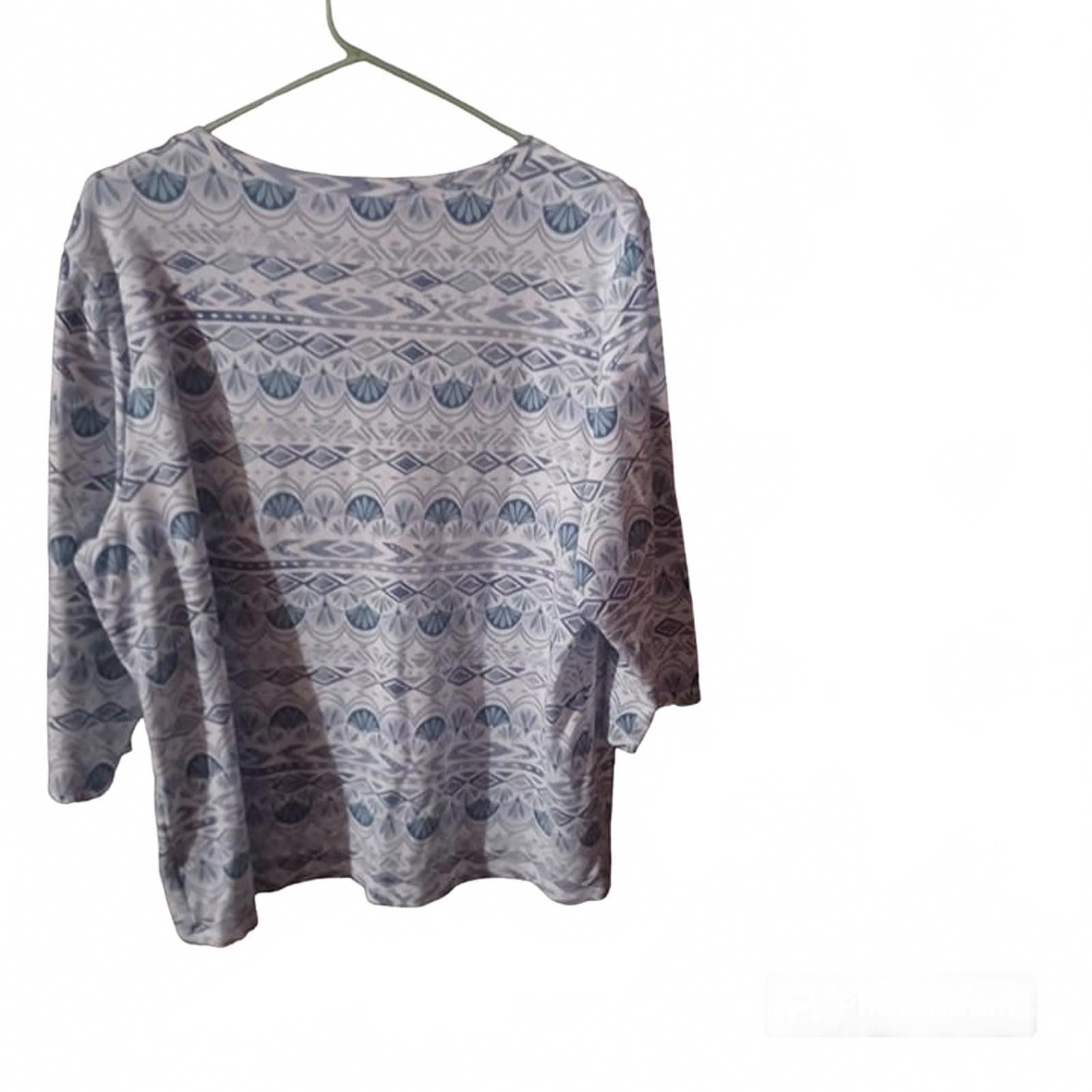 Other Karen Scott Pullover Top Size 2X Size XXL / US 16-18 / IT 52-54 - 2 Thumbnail