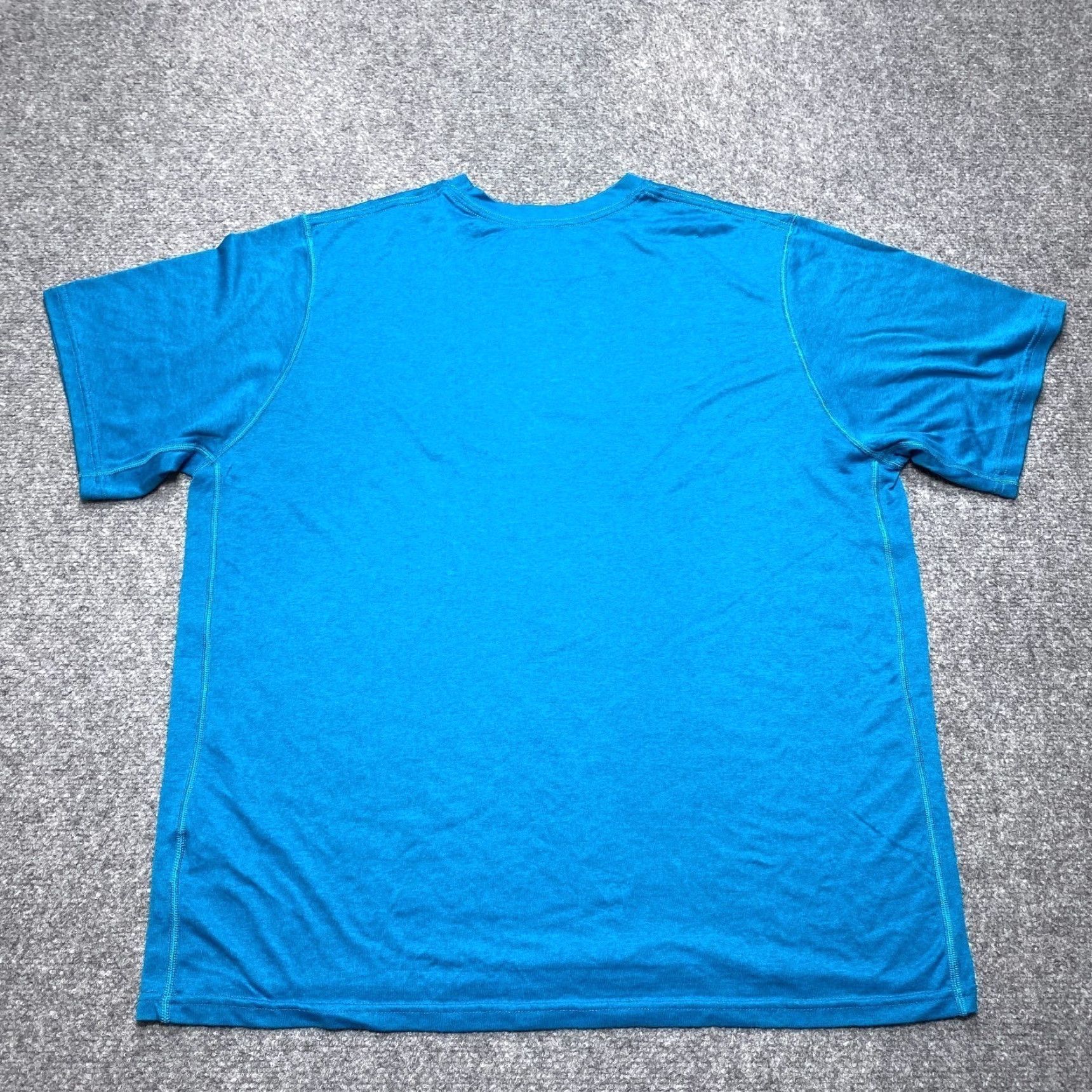 Nike Nike Shirt Mens XL Blue Dri-FIT Swoosh Short Sleeve Size US XL / EU 56 / 4 - 4 Thumbnail