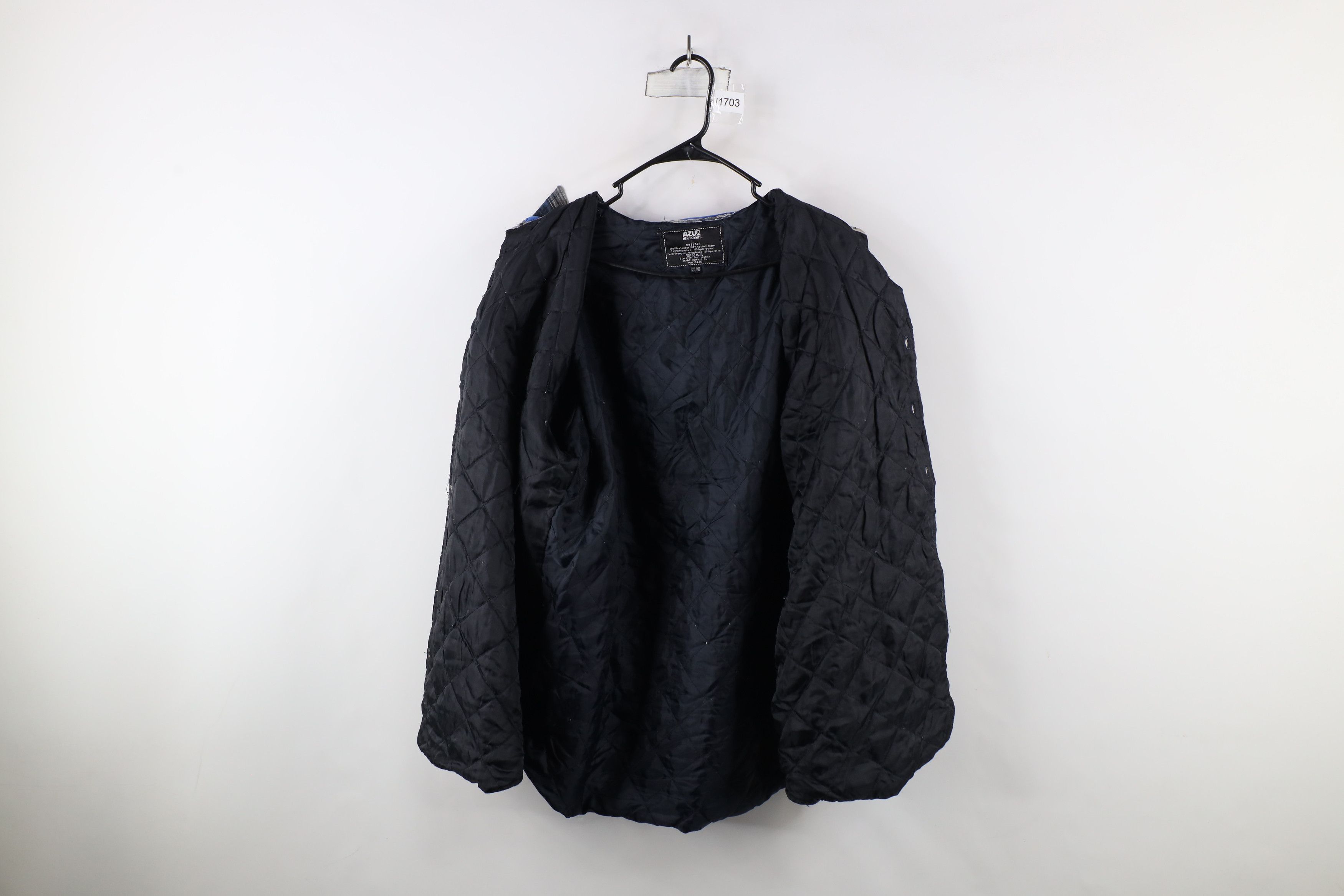 Vintage Vintage 90s Streetwear Flannel Shirt Jacket Jac shirt Size US XXL / EU 58 / 5 - 9 Thumbnail