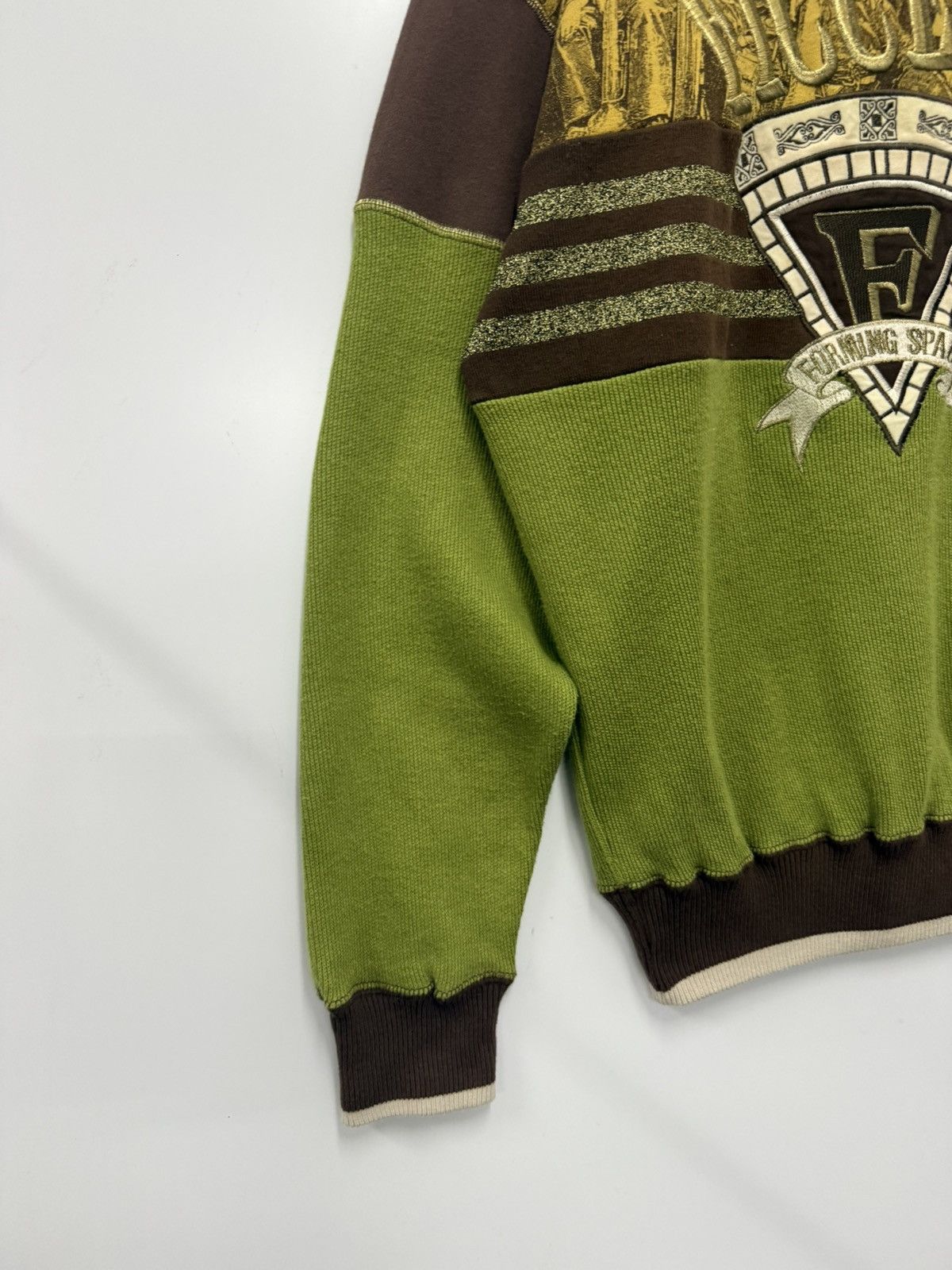 Yoshiyuki Konishi ⚡️Ficce Yoshiyuki Konishi Sweat Jpn Designer Patchwork Embroi Size US L / EU 52-54 / 3 - 4 Thumbnail