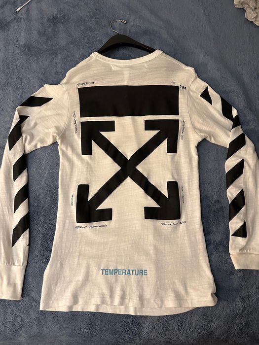 Off white mona cheap lisa long sleeve tee