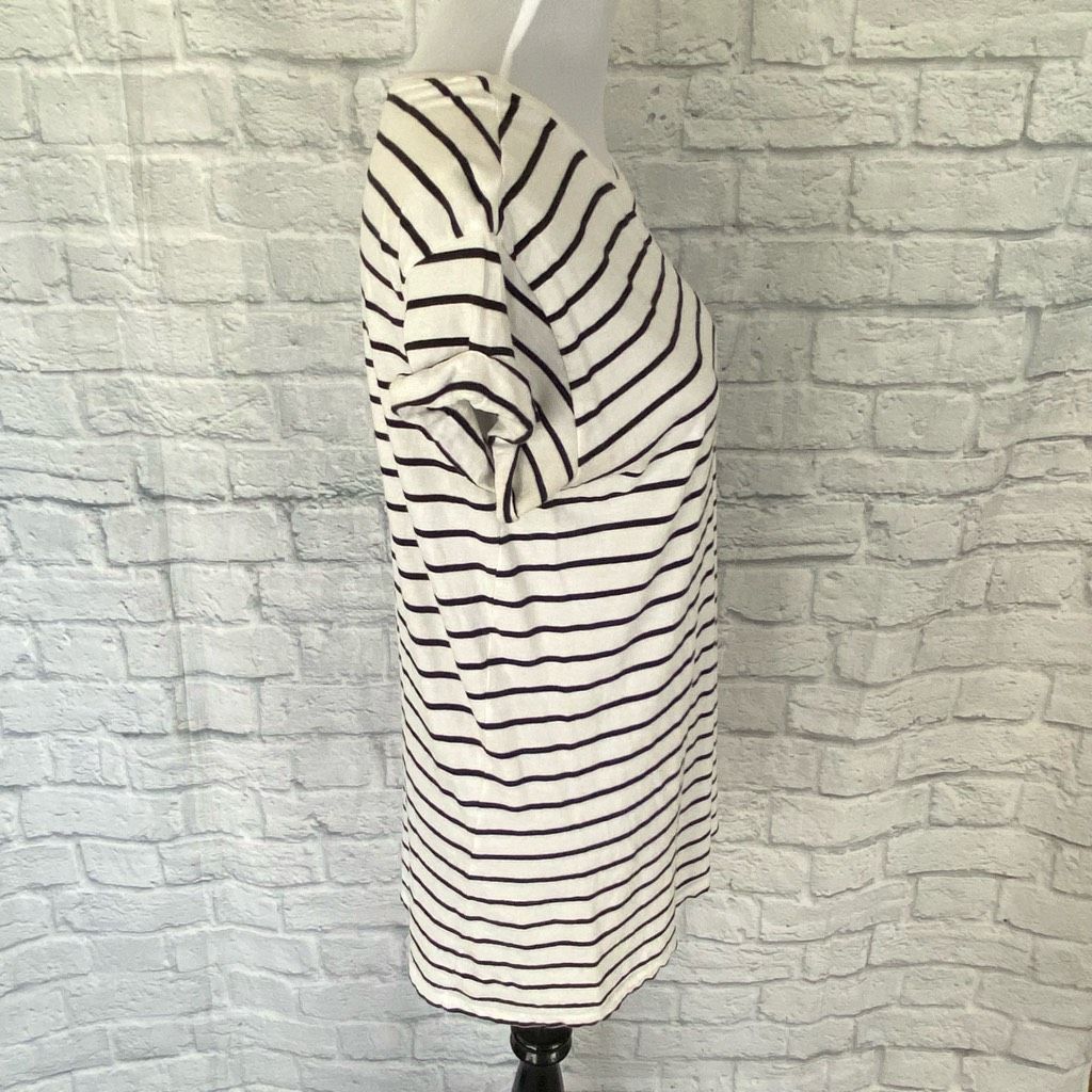 H&M H&M divided women S scoopneck short sleeve long length strip Size S / US 4 / IT 40 - 6 Thumbnail