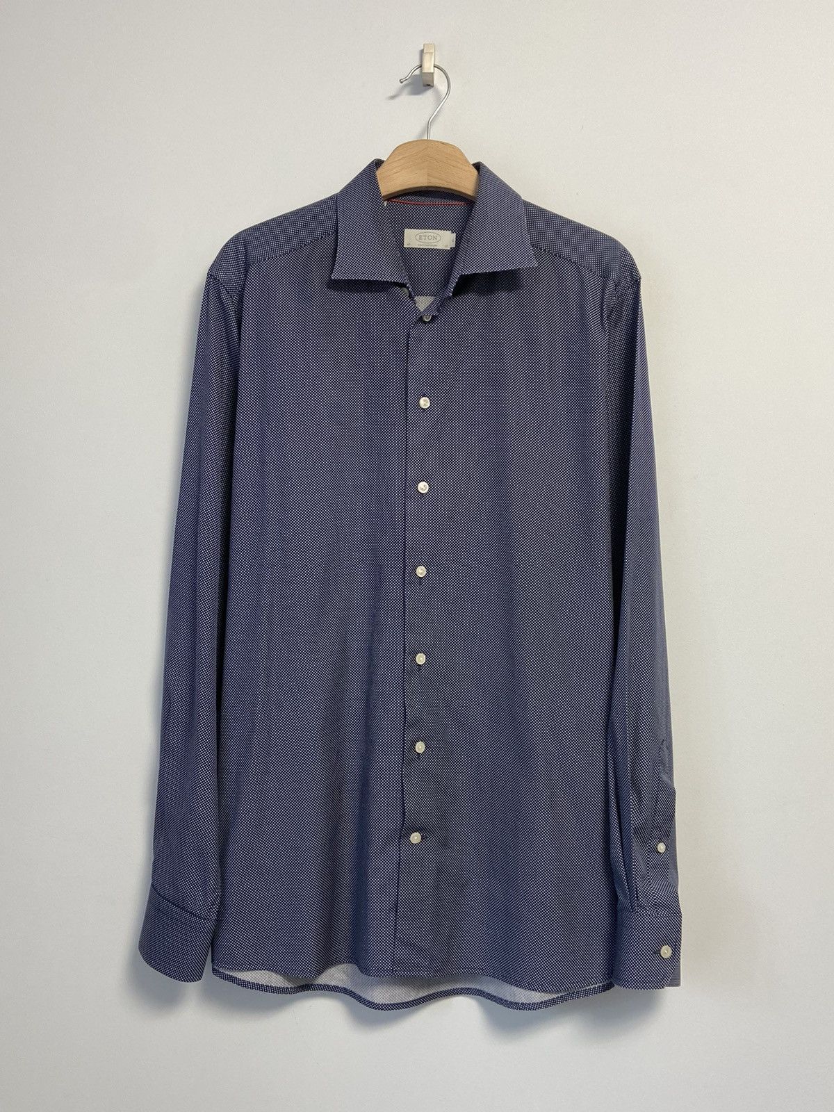 Eton Eton Button Up Luxury Size US XL / EU 56 / 4 - 1 Thumbnail
