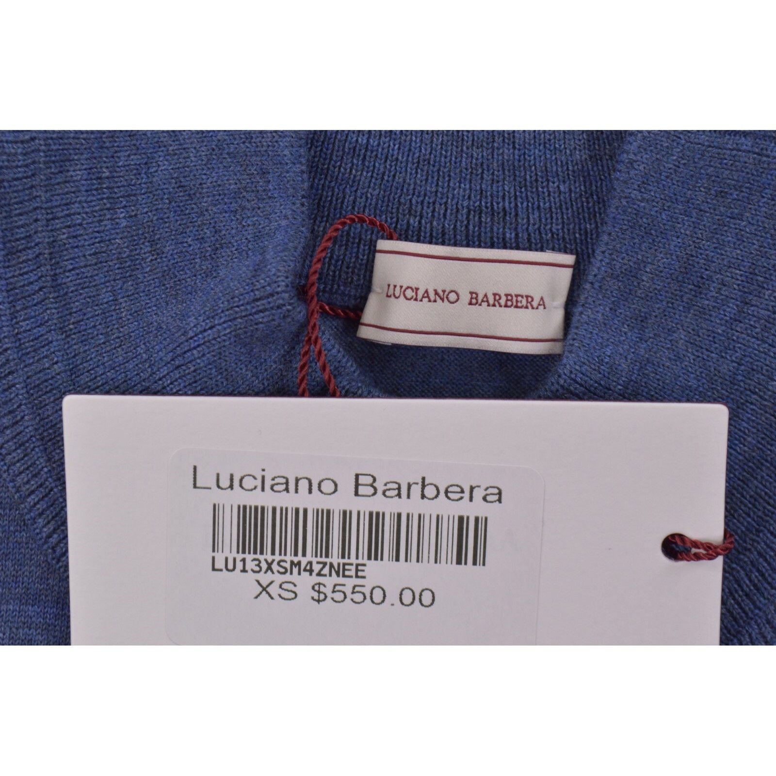 Luciano Barbera Luciano Barbera Sweater Size US XS in Blue Size US XS / EU 42 / 0 - 2 Thumbnail