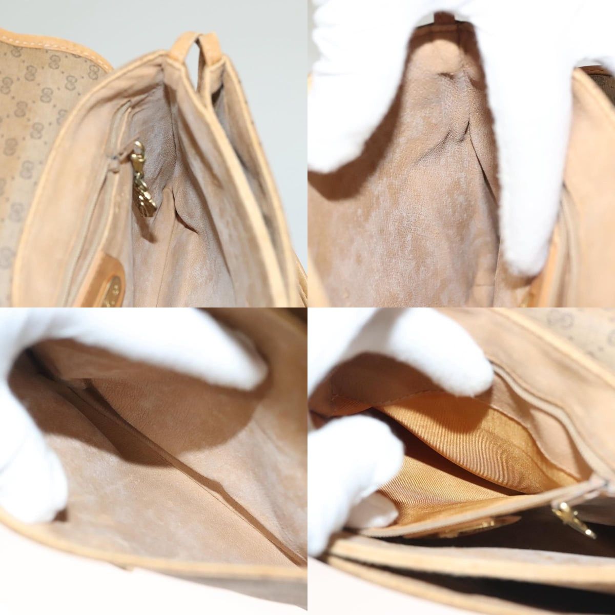 Gucci GUCCI Micro GG Supreme Shoulder Bag Pvc Beige Gold 007 92 Size ONE SIZE - 12 Thumbnail