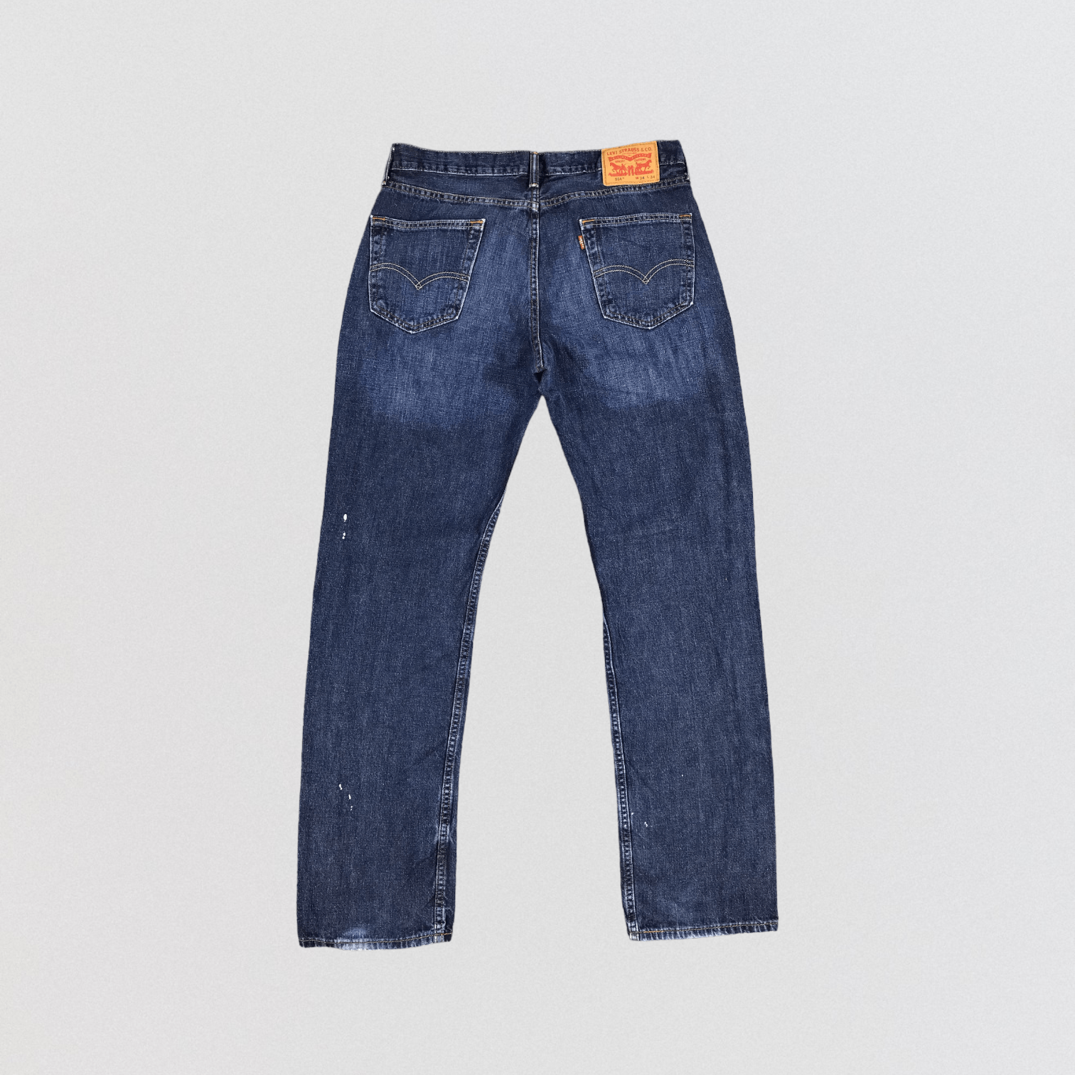 Levi's × Vintage Vintage Blue Levis 514 Jeans-JM1394 Size US 35 - 2 Thumbnail