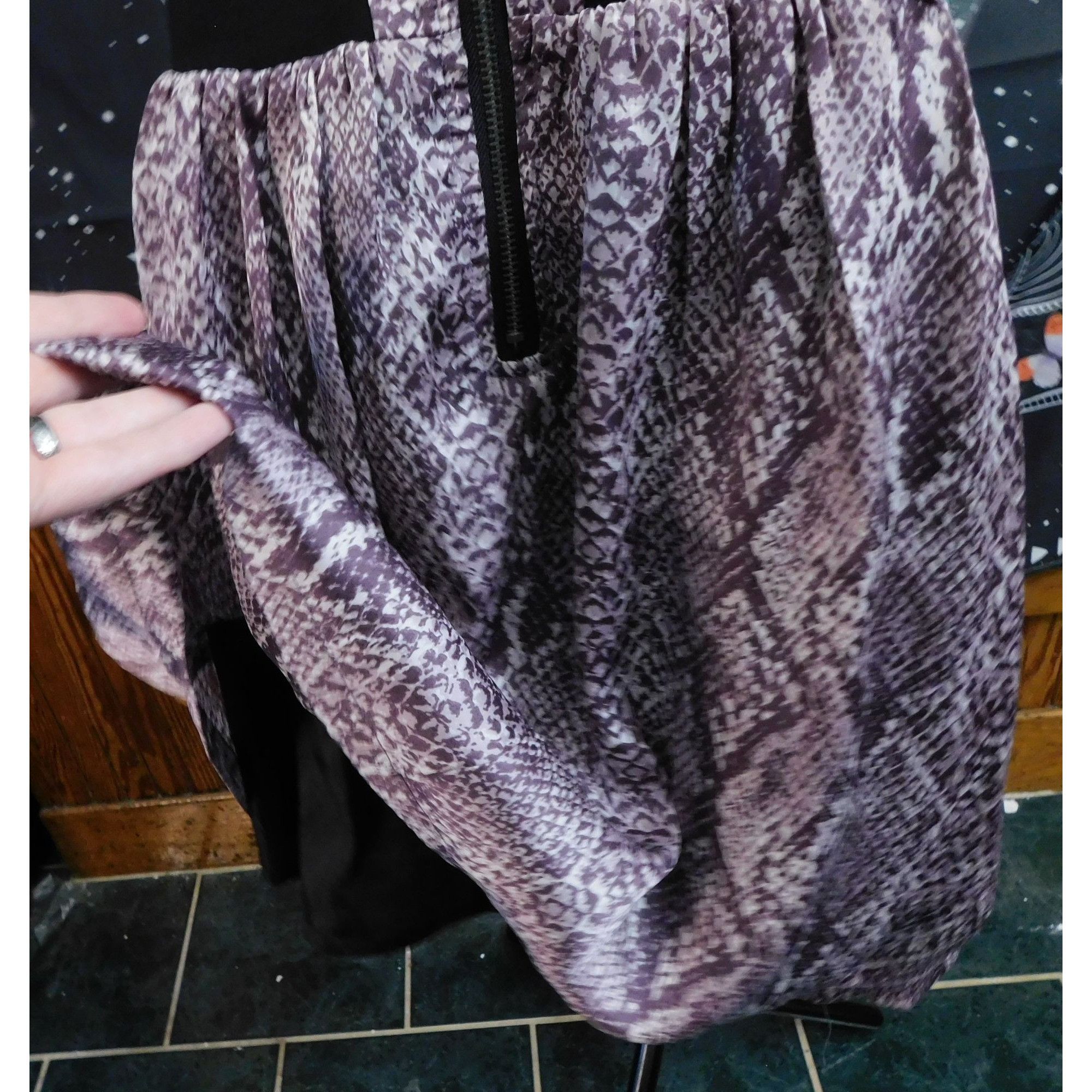 Other Vintage Material Girl Snake Print Party Dress Size M / US 6-8 / IT 42-44 - 5 Thumbnail