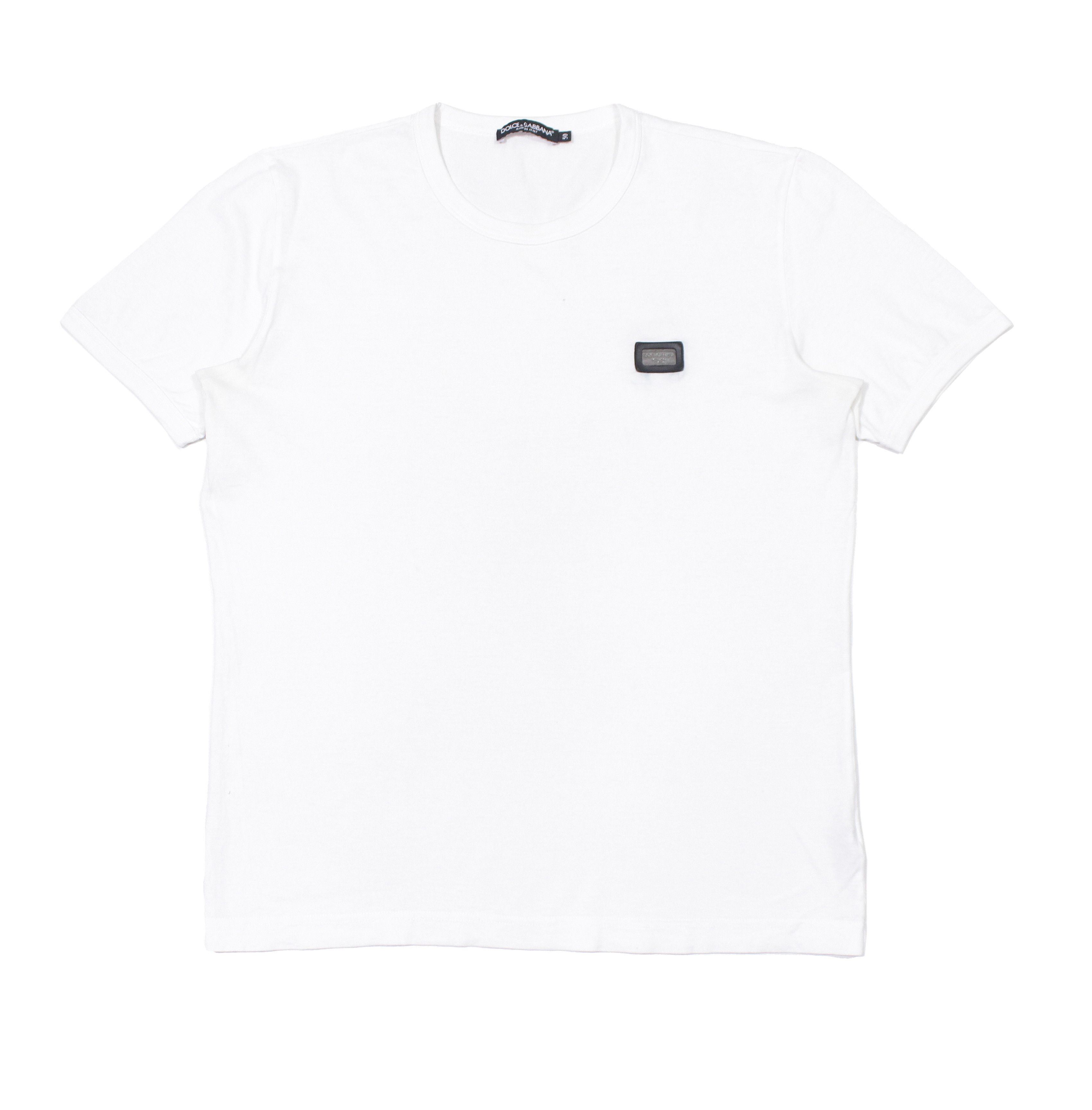Dolce & Gabbana Metal Logo T-Shirt Size US M / EU 48-50 / 2 - 1 Thumbnail