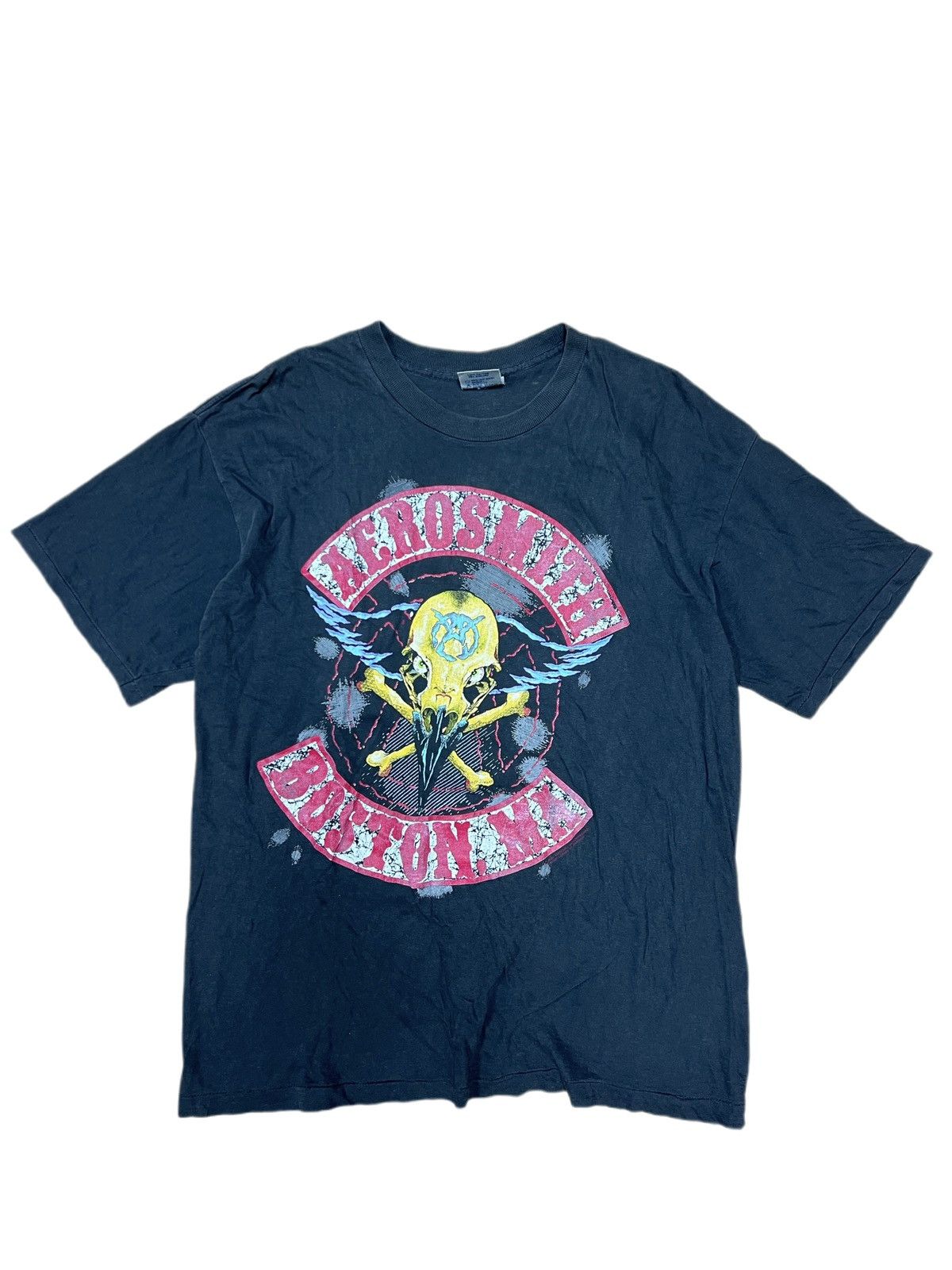 Aerosmith × Band Tees × Vintage Vintage Aerosmith Pump Tour 1990 Tee Size US XL / EU 56 / 4 - 1 Thumbnail