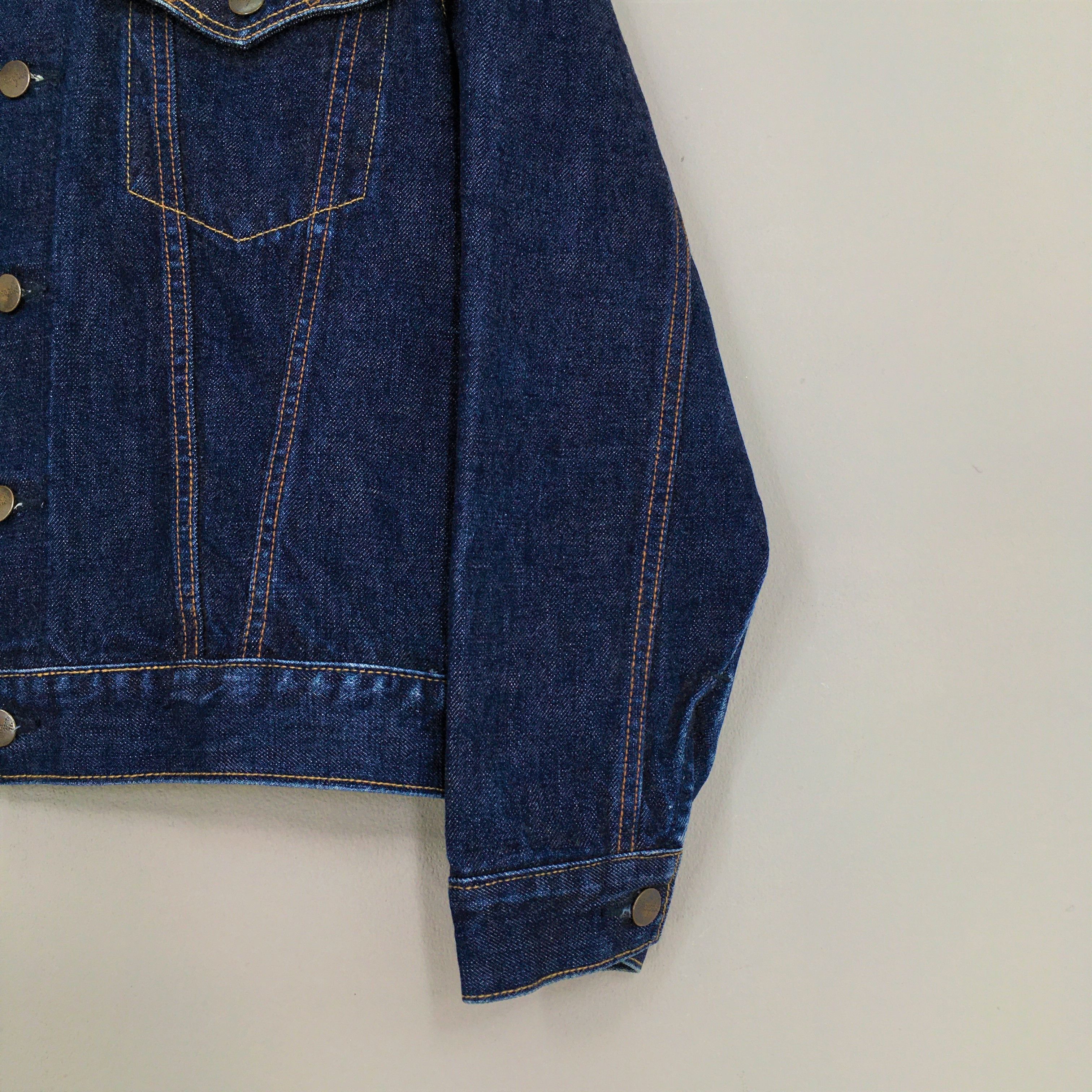 Vintage Vintage 80's Wrangler Blue Bell Trucker Denim Jacket Medium Size US M / EU 48-50 / 2 - 6 Thumbnail