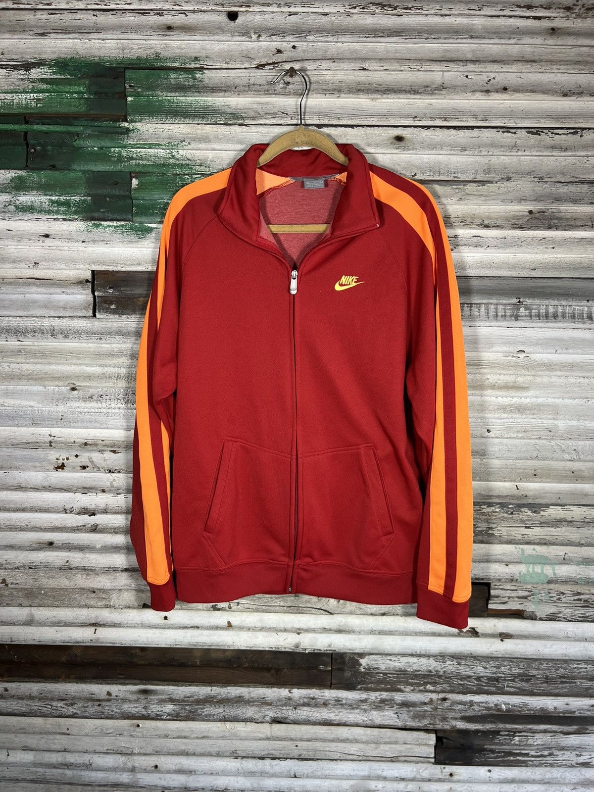 Nike × Vintage Vintage Nike Track Jacket Size US XL / EU 56 / 4 - 1 Thumbnail